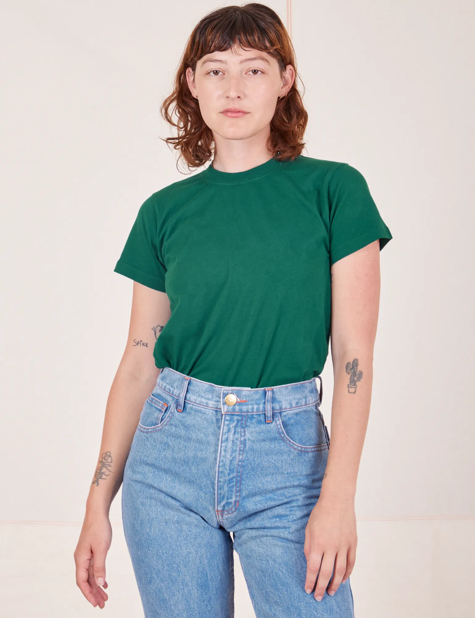 The Organic Vintage Tee - Hunter Green *FINAL SALE* sold by Big Bud Press product image thumbnail 5