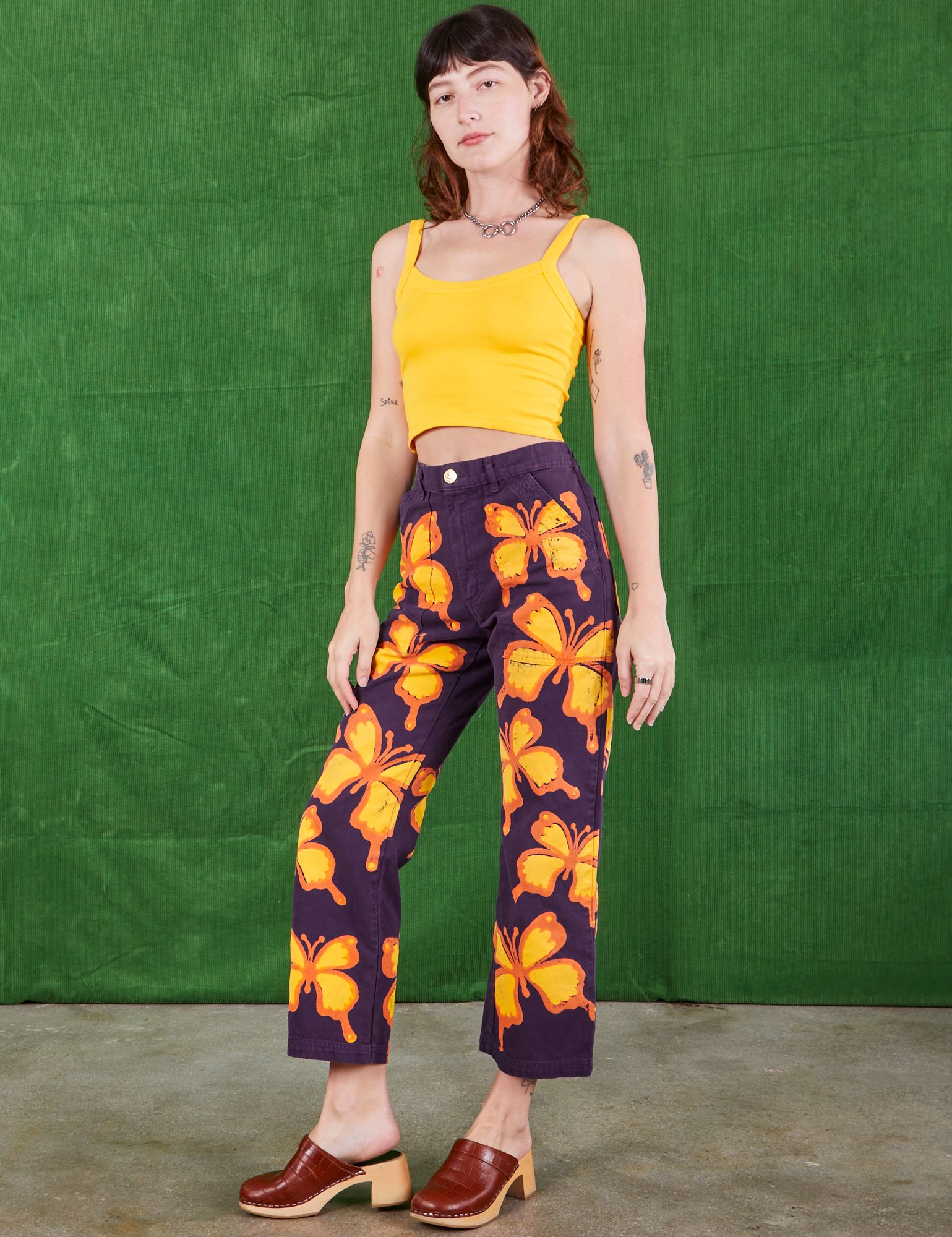 Icon Work Pants - Butterflies *FINAL SALE* sold by Big Bud Press