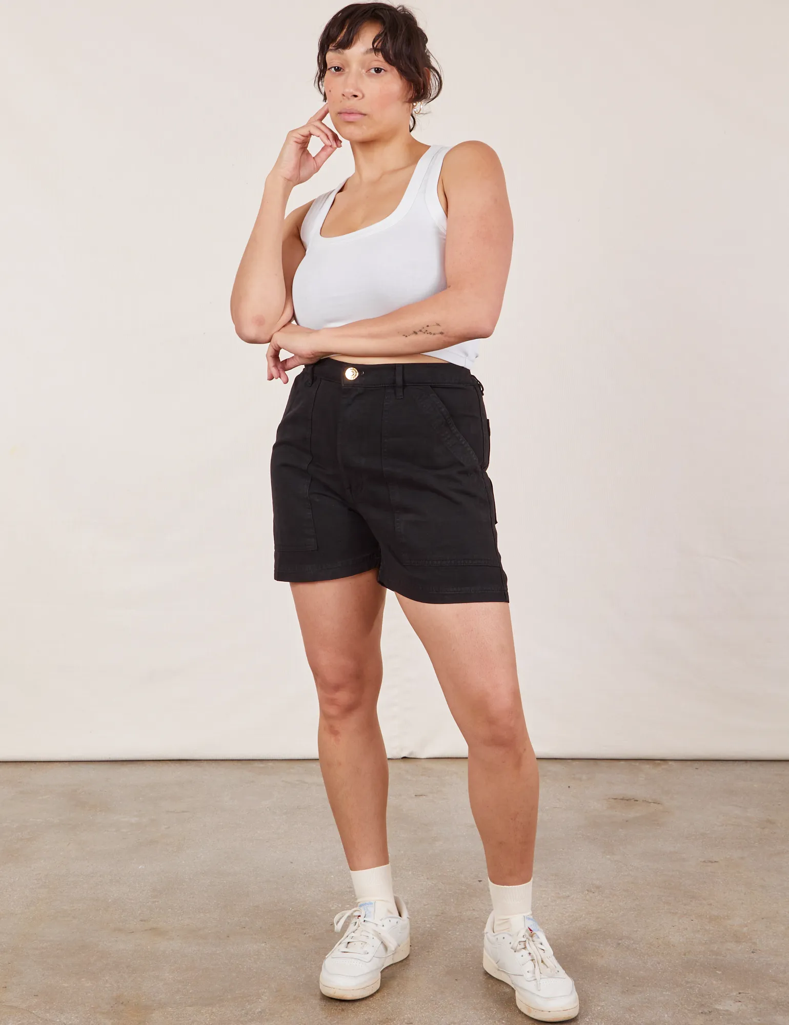 Classic Work Shorts - Basic Black sold by Big Bud Press