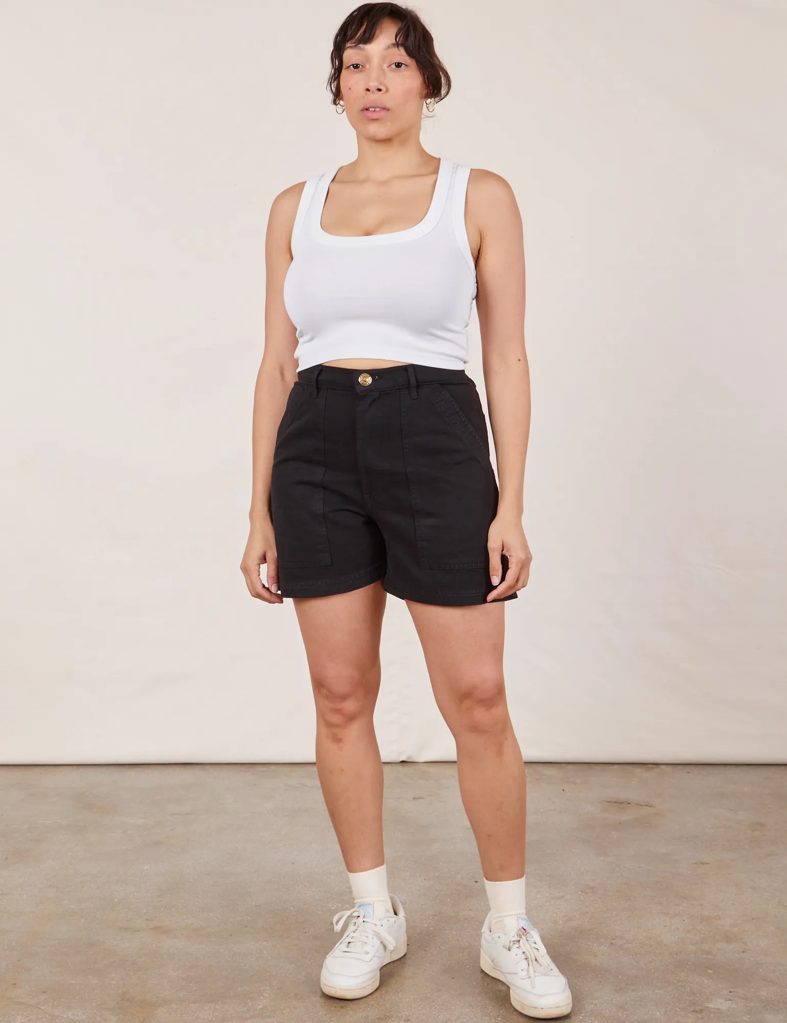 Classic Work Shorts - Basic Black sold by Big Bud Press product image thumbnail 4