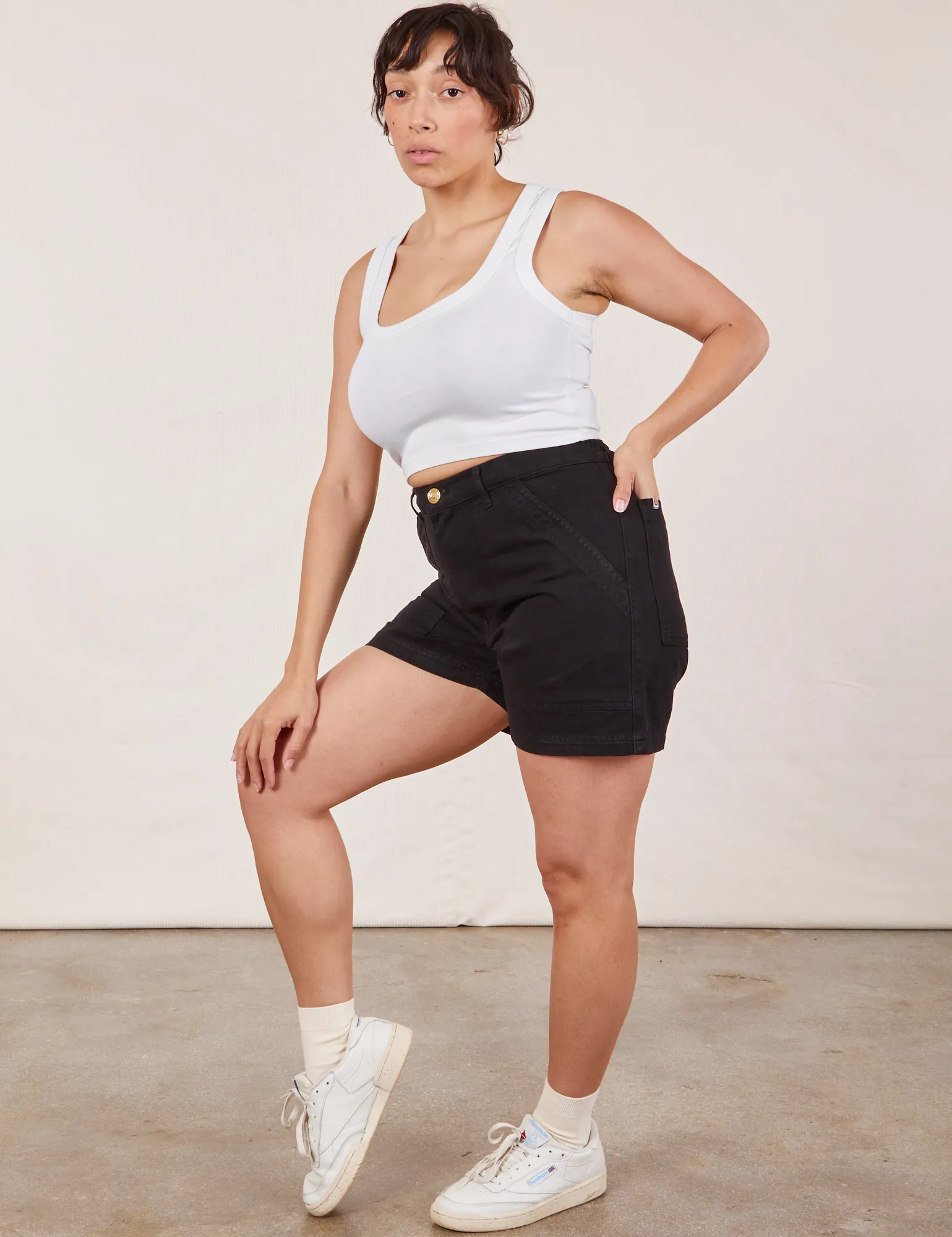 Classic Work Shorts - Basic Black sold by Big Bud Press product image thumbnail 3