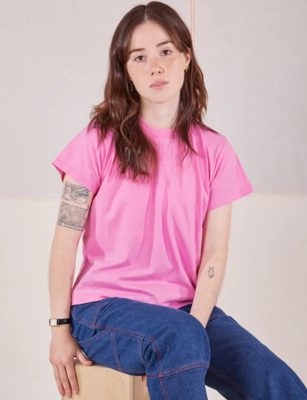 The Organic Vintage Tee - Bubblegum Pink sold by Big Bud Press