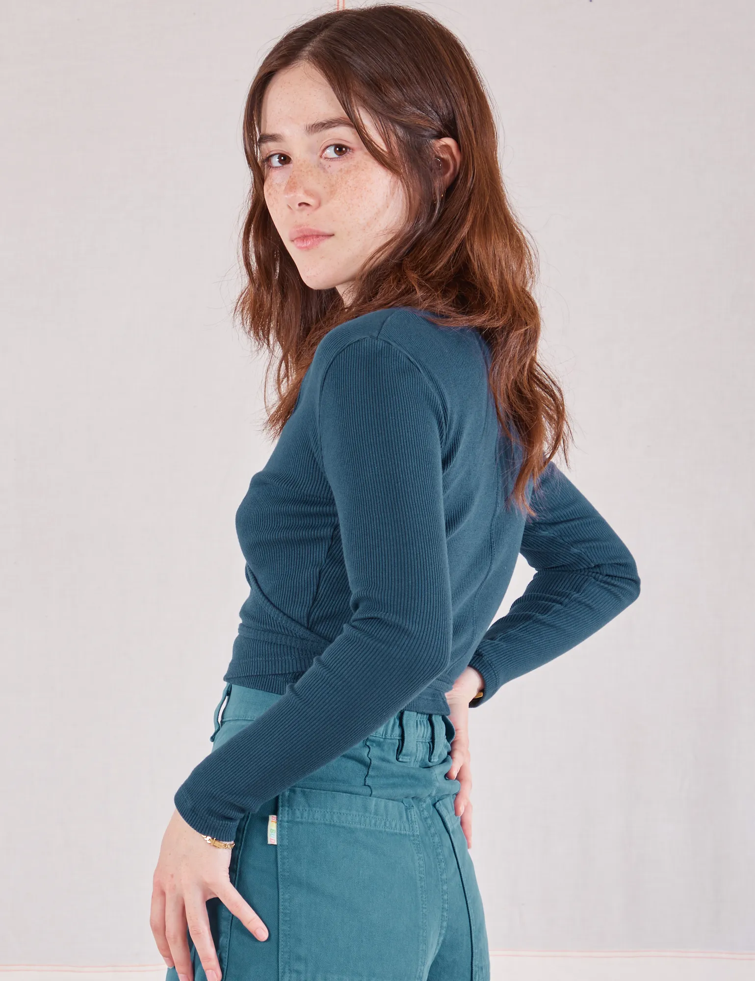 Wrap Top - Lagoon sold by Big Bud Press product image thumbnail 4