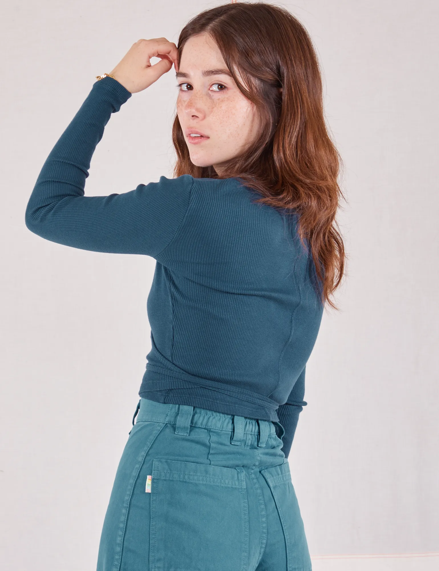 Wrap Top - Lagoon sold by Big Bud Press product image thumbnail 5