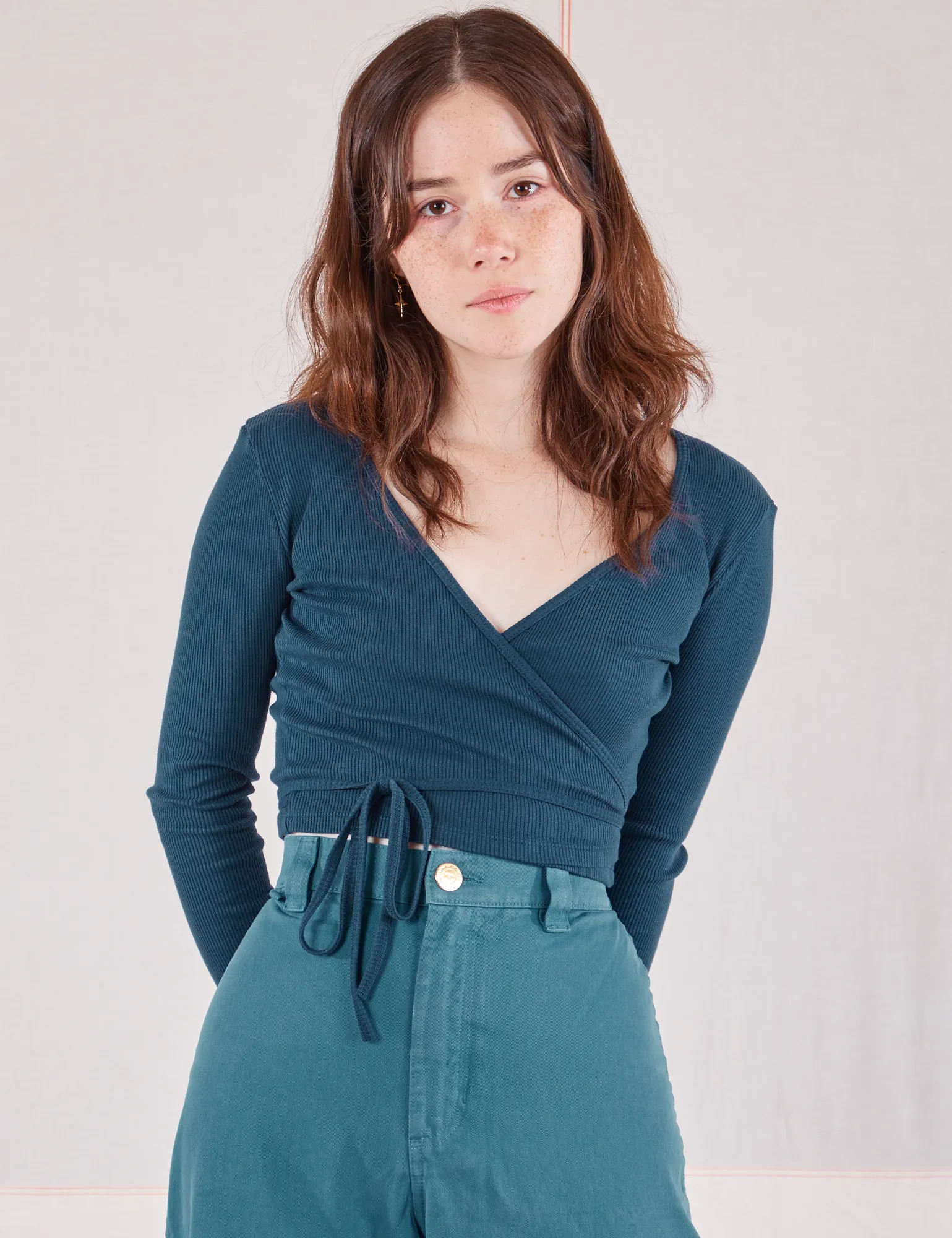 Wrap Top - Lagoon sold by Big Bud Press product image thumbnail 3