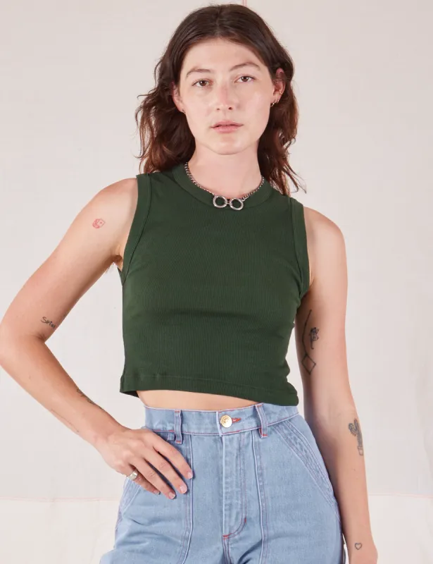 Muscle Tee - Swamp Green sold by Big Bud Press