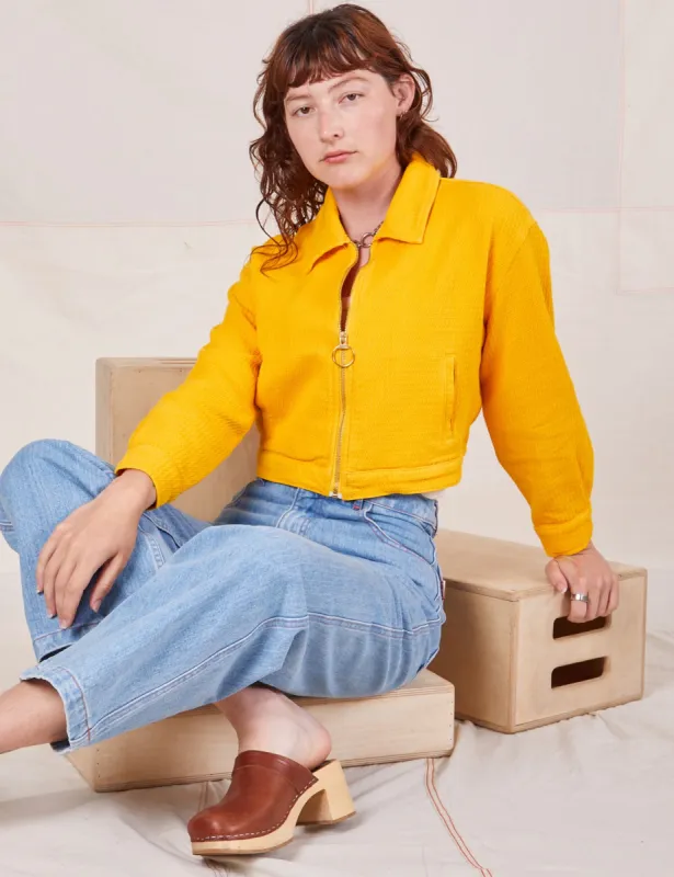 Ricky Jacket - Sunshine Yellow *FINAL SALE* sold by Big Bud Press