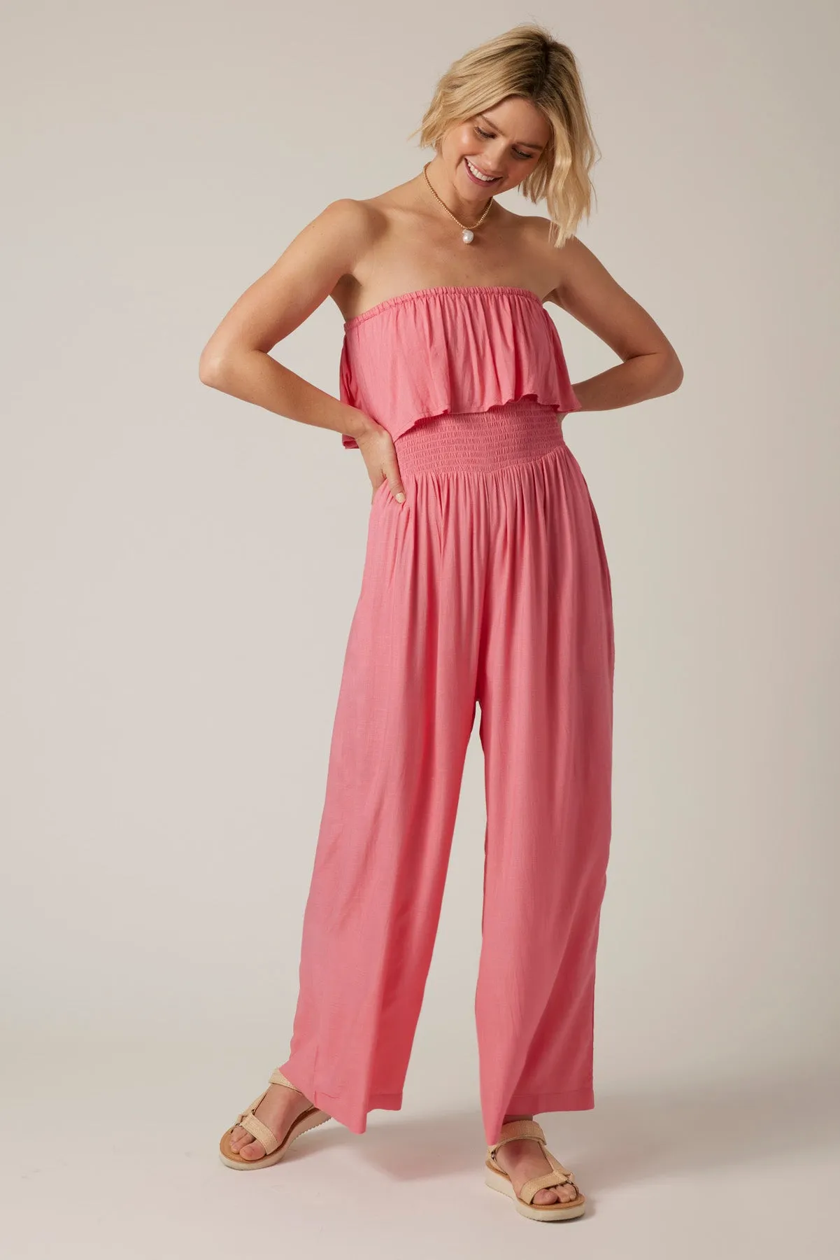 Evelina Jumpsuit sold by Bila