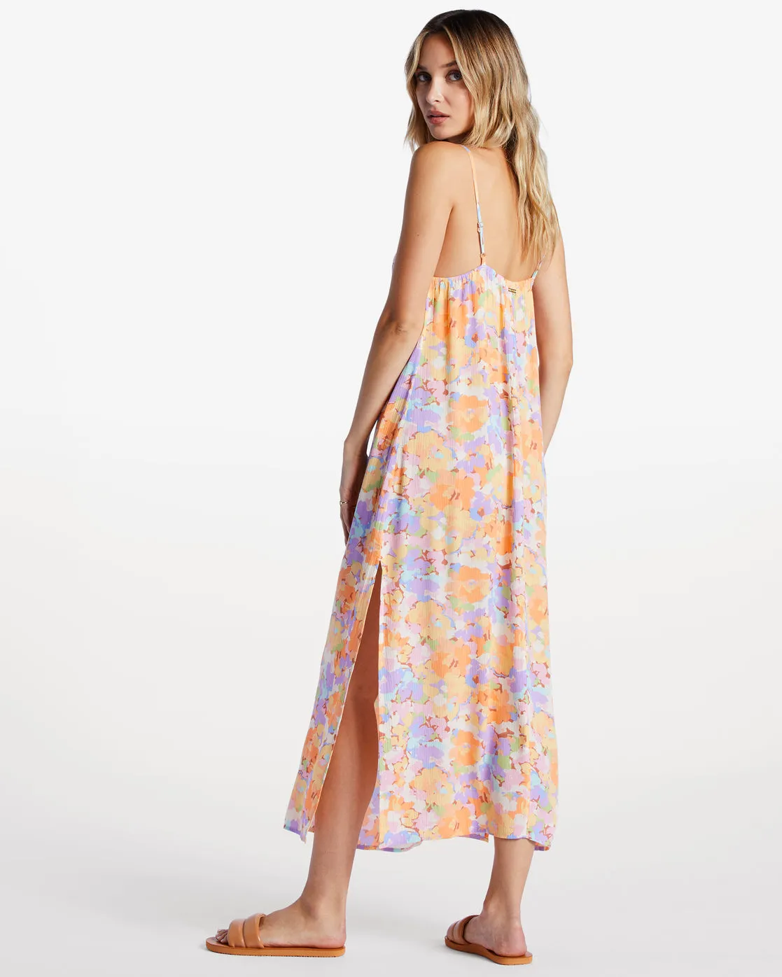 Weekend Waves Midi Dress - White Multi sold by Billabong product image thumbnail 3