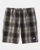 Larry Layback Jacquard Shorts - Charcoal sold by Billabong