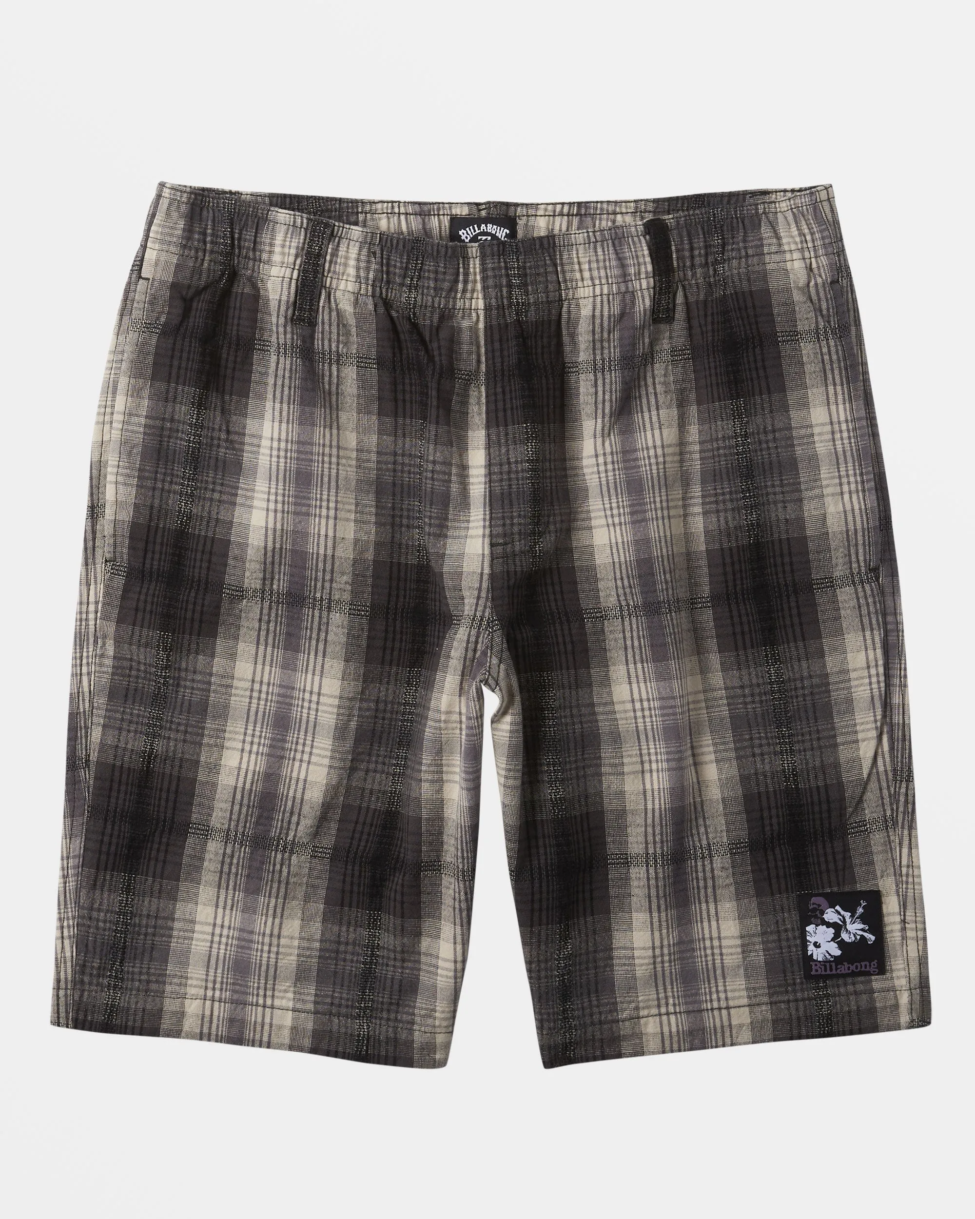 Larry Layback Jacquard Shorts - Charcoal sold by Billabong product image thumbnail 2