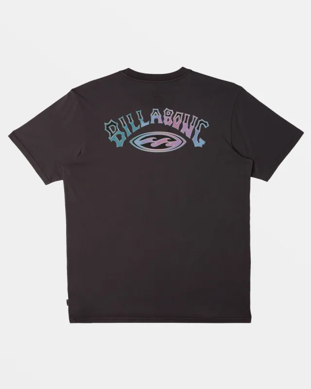 Arch Wash T-Shirt - Washed Black sold by Billabong