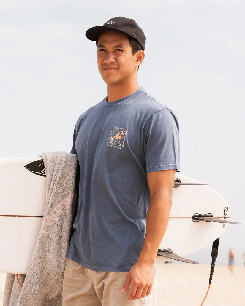 Vacay T-Shirt - Slate Blue sold by Billabong product image thumbnail 2