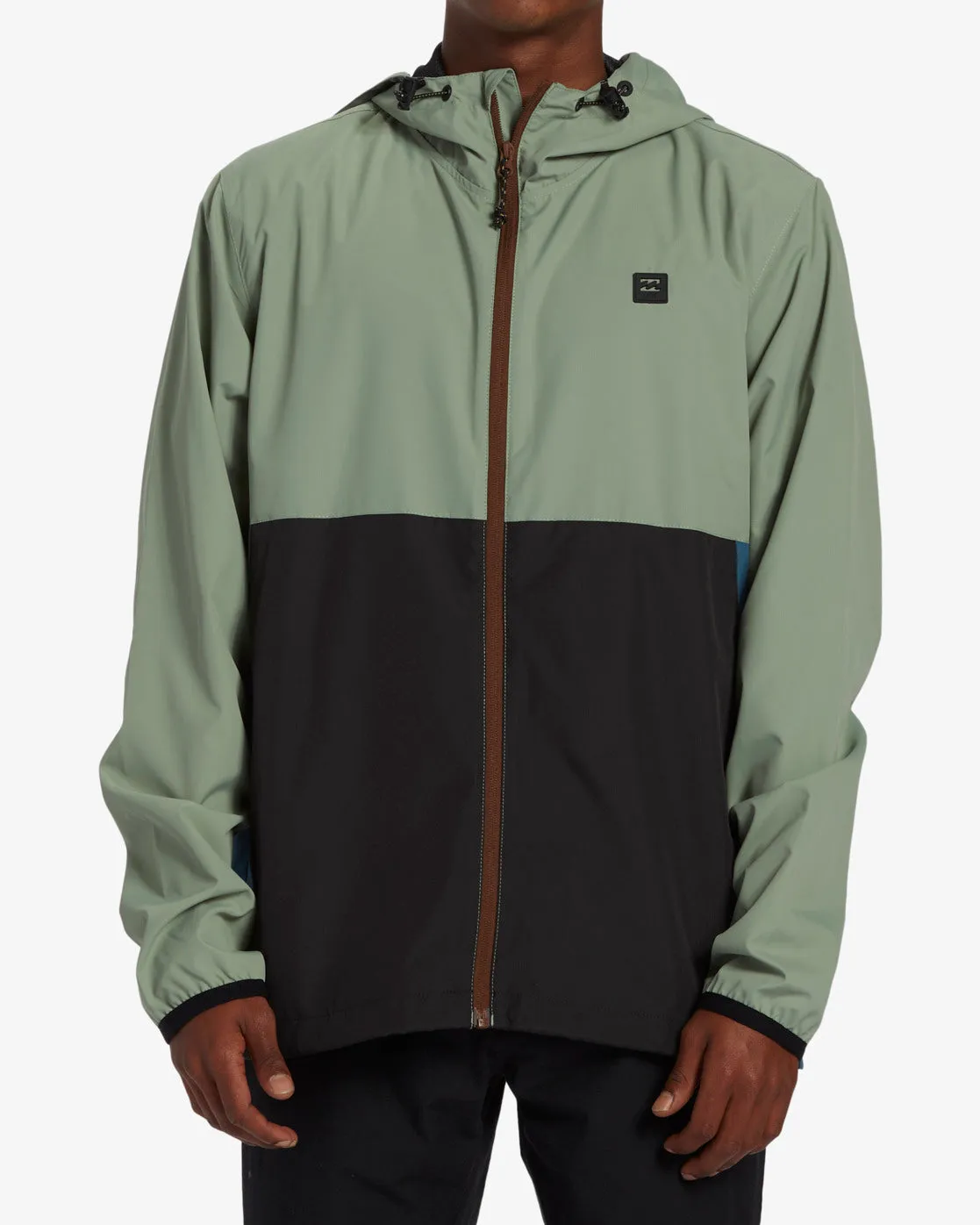 A/Div Transport Windbreaker Jacket - Sage sold by Billabong