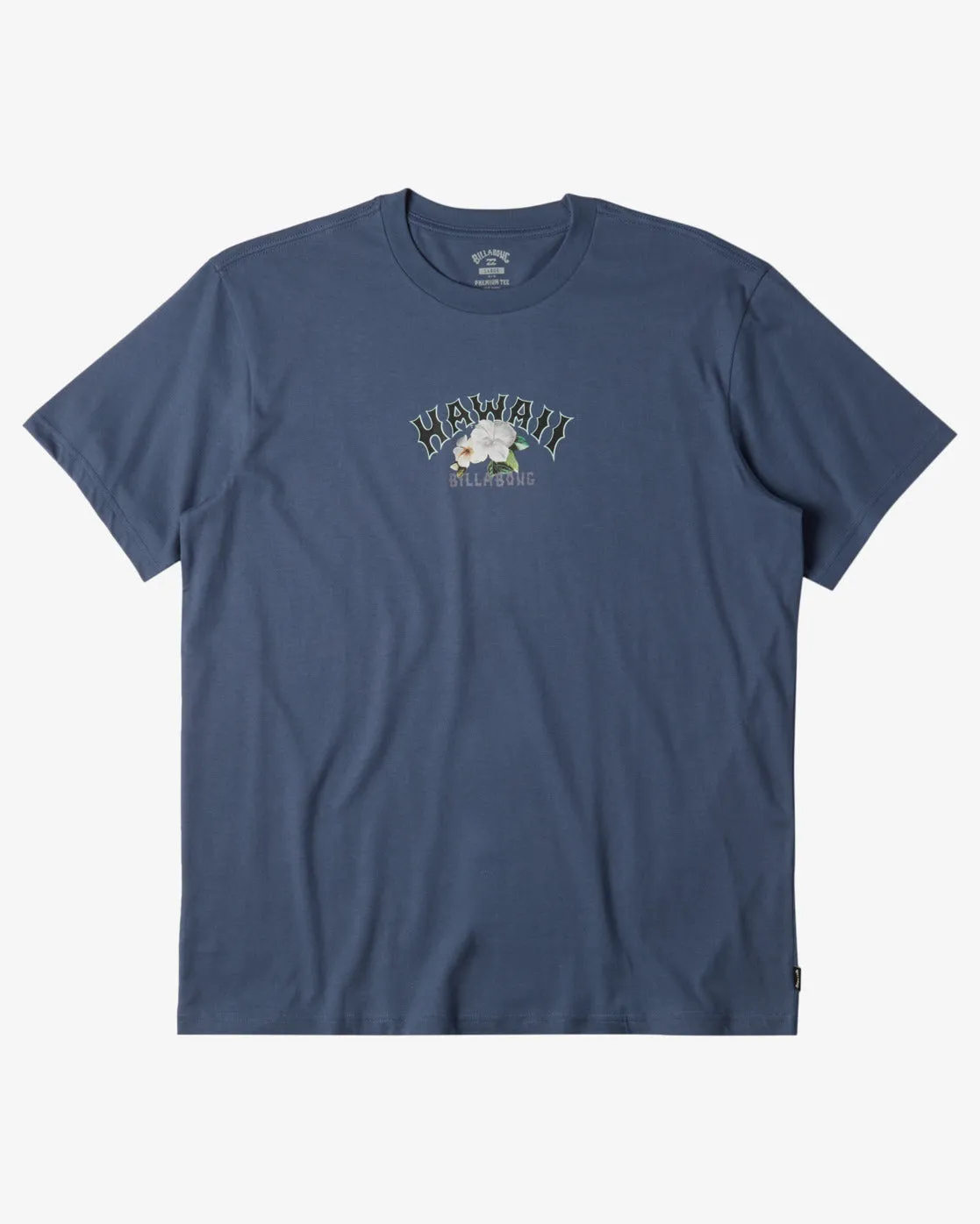 Hawaii Crew Neck T-Shirt - Slate Blue sold by Billabong product image thumbnail 2