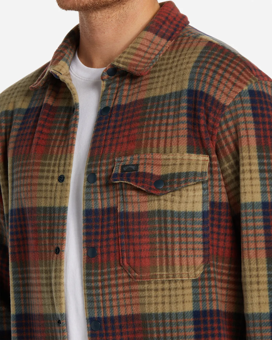 A/Div Furnace Flannel Shirt - Gravel sold by Billabong product image thumbnail 4
