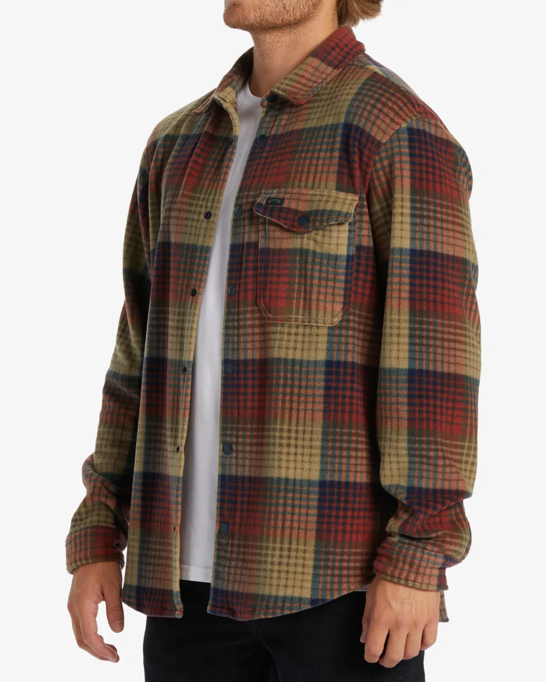 A/Div Furnace Flannel Shirt - Gravel sold by Billabong product image thumbnail 2