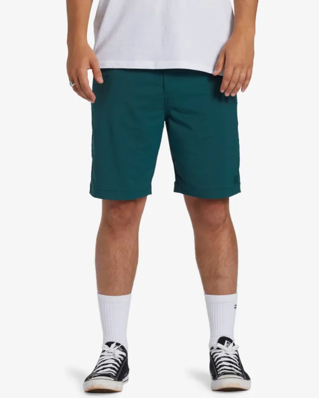 A/Div Surftrek Journey 20" Shorts - Dusty Aqua sold by Billabong