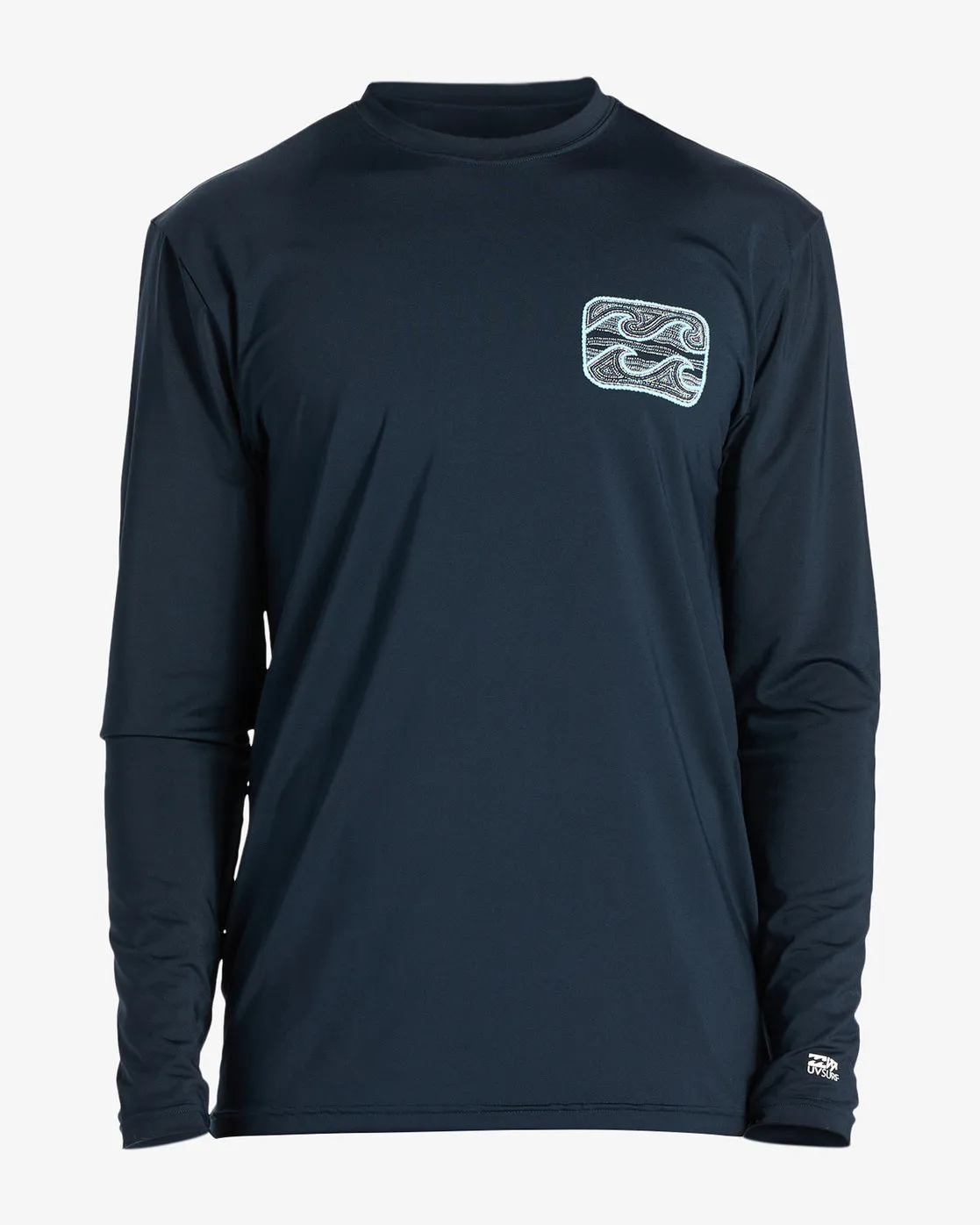 Crayon Wave Long Sleeve Upf 50 Surf T-Shirt - Navy sold by Billabong product image thumbnail 2