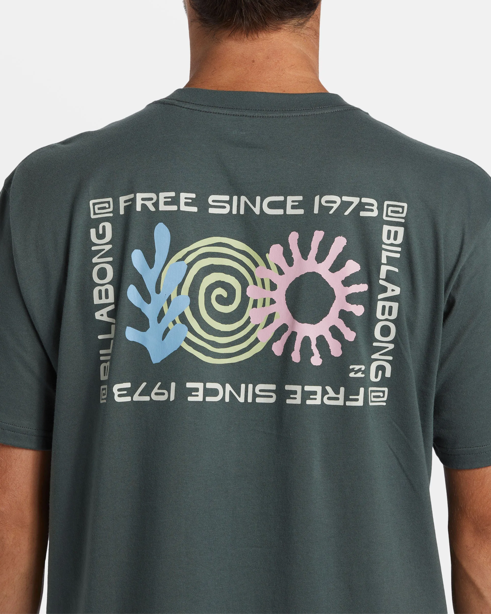 Troppo Pocket T-shirt - Slate Green sold by Billabong product image thumbnail 3