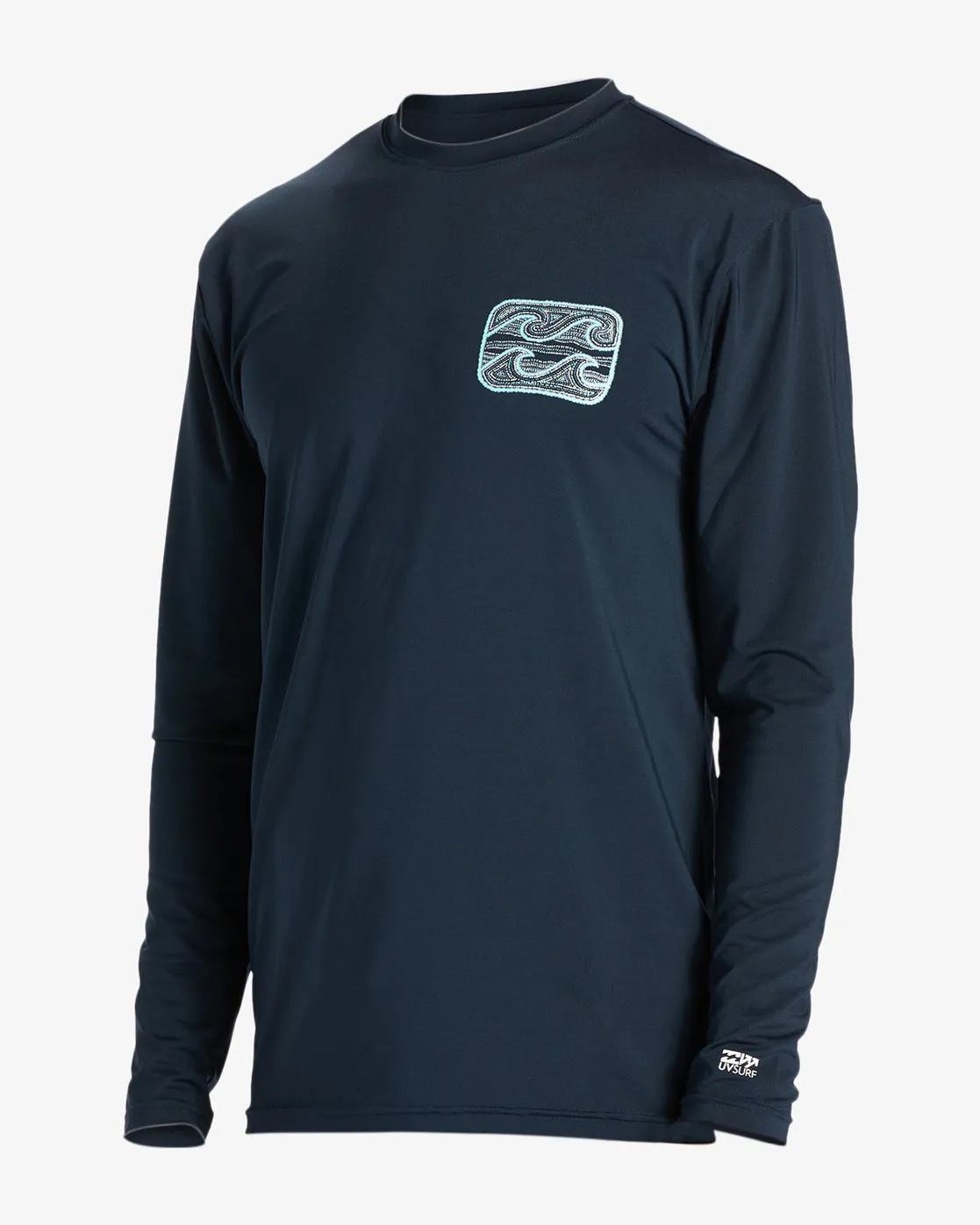 Crayon Wave Long Sleeve Upf 50 Surf T-Shirt - Navy sold by Billabong product image thumbnail 3