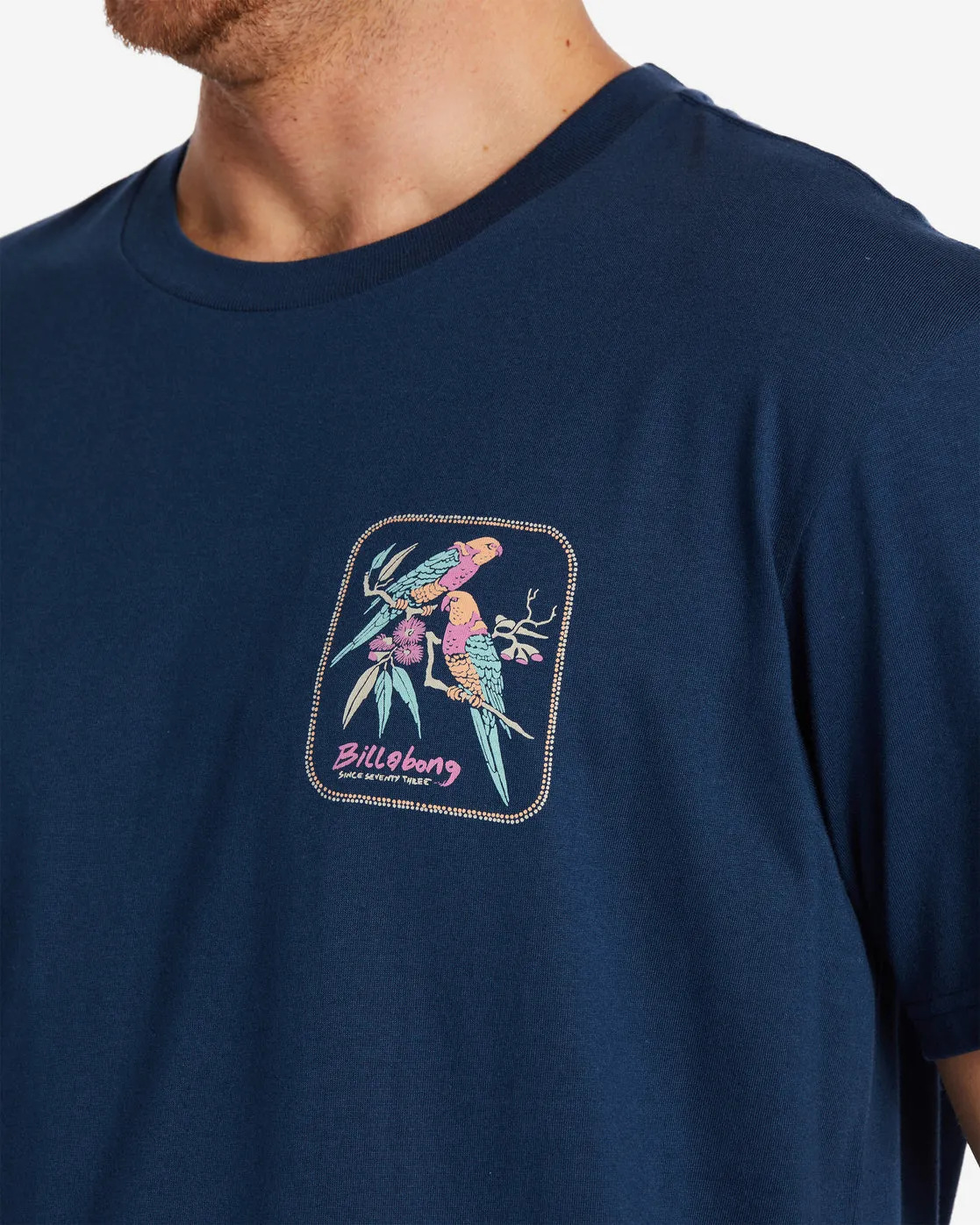 Social T-Shirt - Dark Blue sold by Billabong product image thumbnail 3