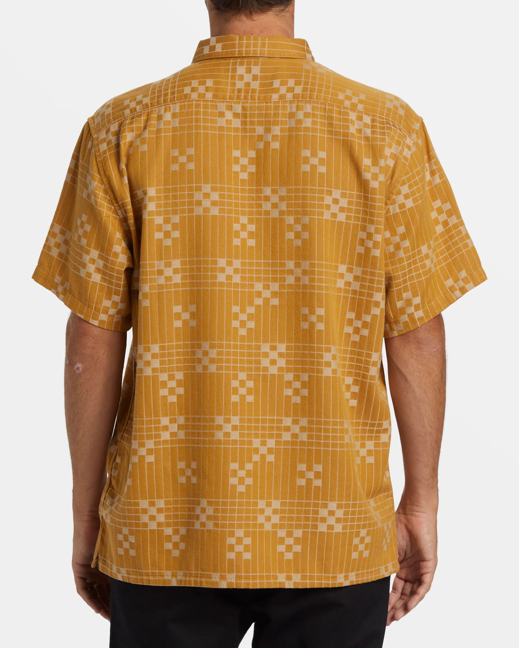 Sundays Jacquard Short Sleeve Shirt - Dijon sold by Billabong product image thumbnail 2