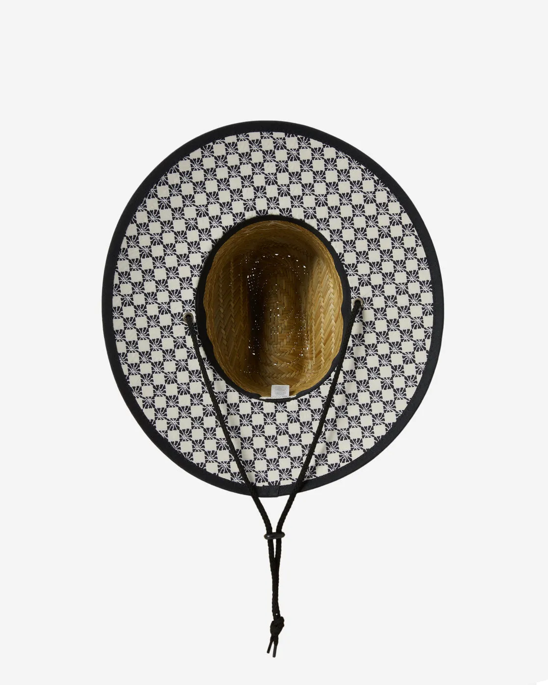 Tipton Straw Lifeguard Hat - Black Pebble sold by Billabong product image thumbnail 5