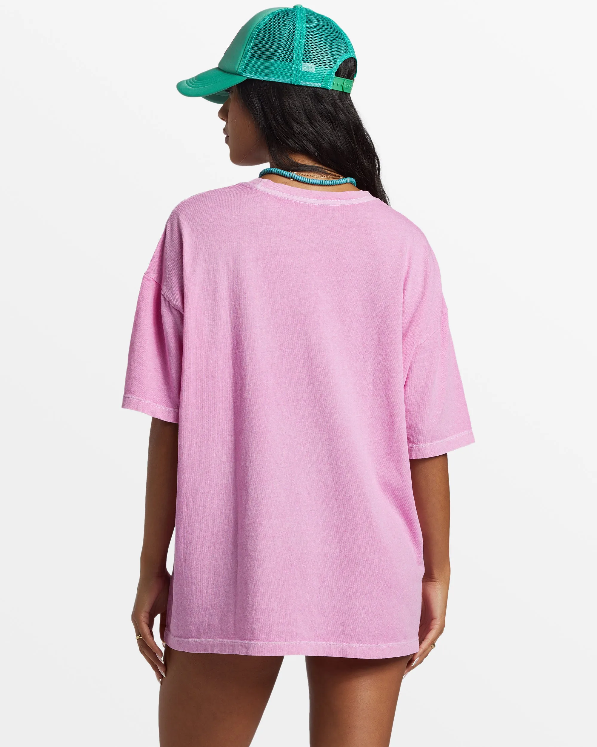 Sunrise To Sunset Oversized T-Shirt - Paradise Pink sold by Billabong product image thumbnail 3