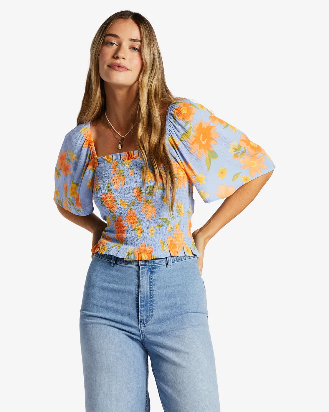Golden Daze Crop Top - Outta The Blue sold by Billabong