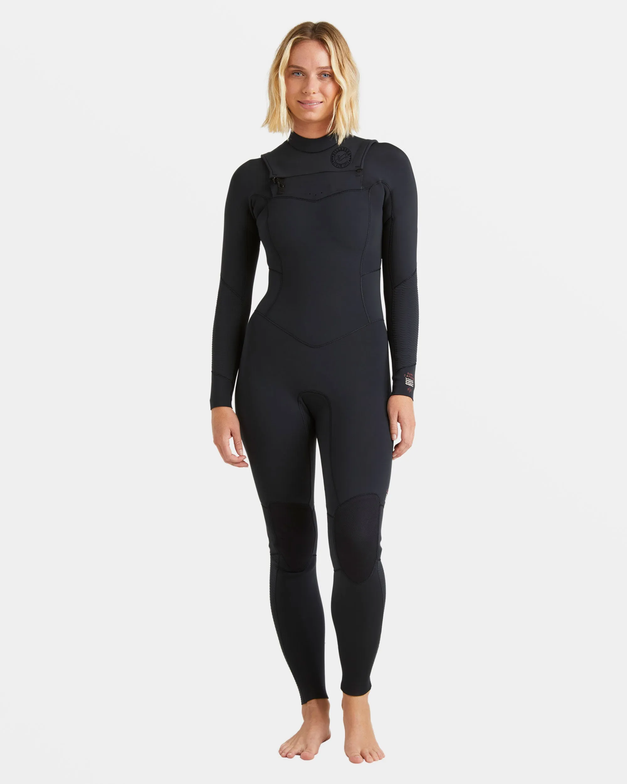 4/3mm Salty Dayz Natural Upcycler Chest Zip Wetsuit - Black sold by Billabong