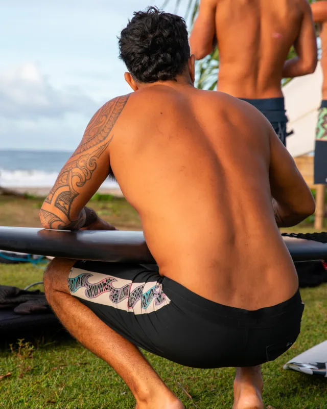D Bah Ciclo Pro Performance 18" Boardshorts - Black sold by Billabong
