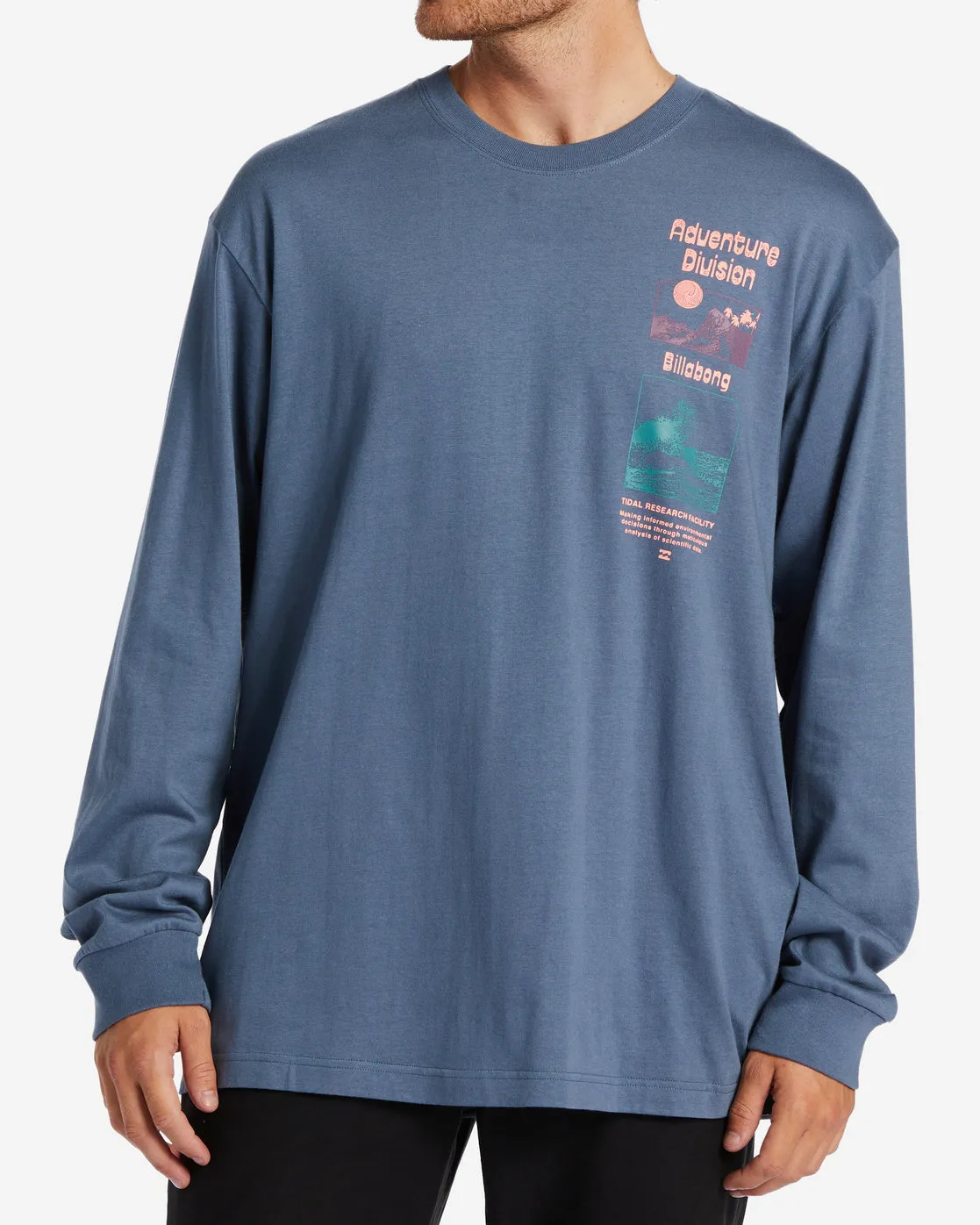 Tidal Research Long Sleeve T-Shirt - North Sea sold by Billabong product image thumbnail 4