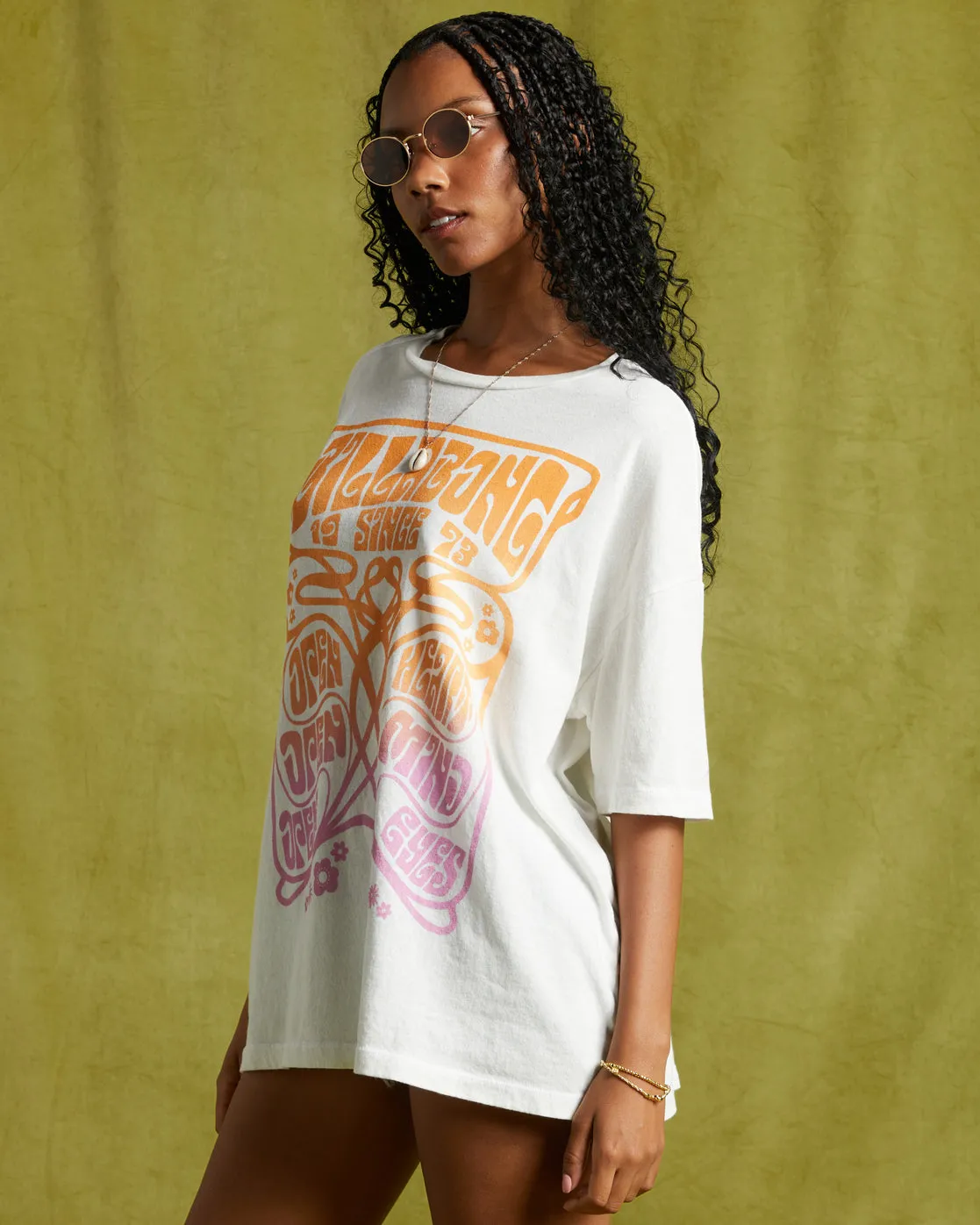 Open Heart T-Shirt - Salt Crystal sold by Billabong product image thumbnail 2