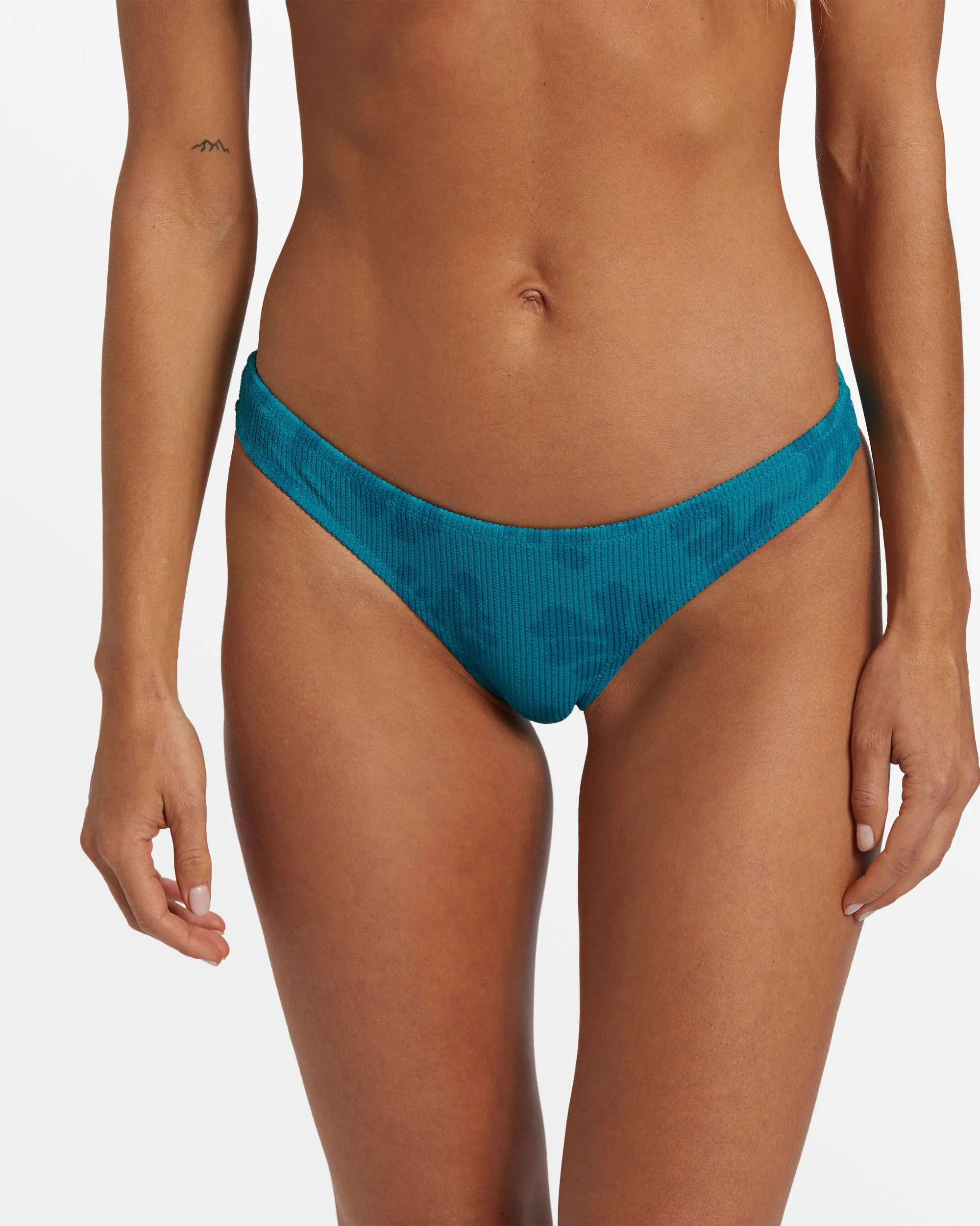Coral Gardeners Cocoa Low Waist Bikini Bottoms - Emerald Green sold by Billabong product image thumbnail 5