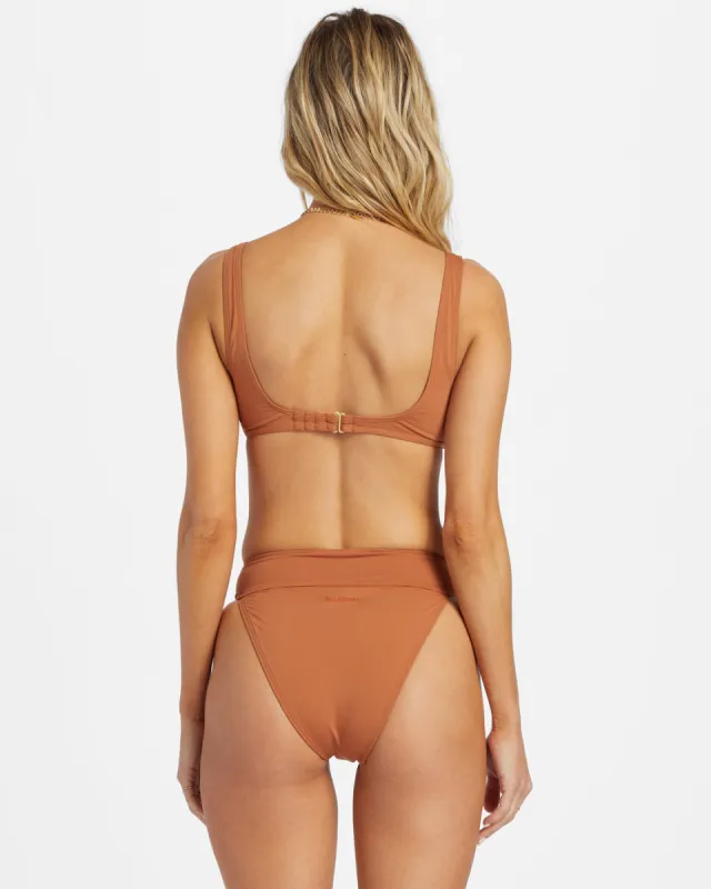 Sol Searcher Aruba Bikini Bottoms - Golden Brown sold by Billabong