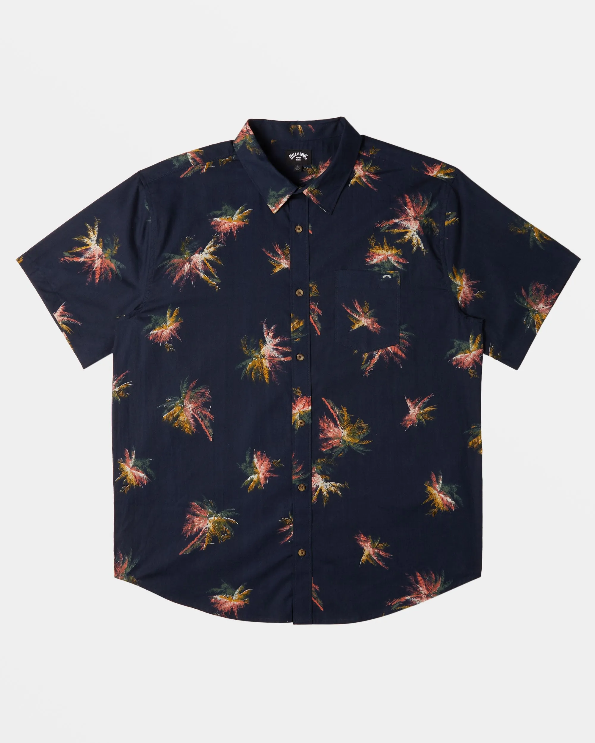 Sundays Mini Short Sleeve Shirt - Dusty Navy sold by Billabong