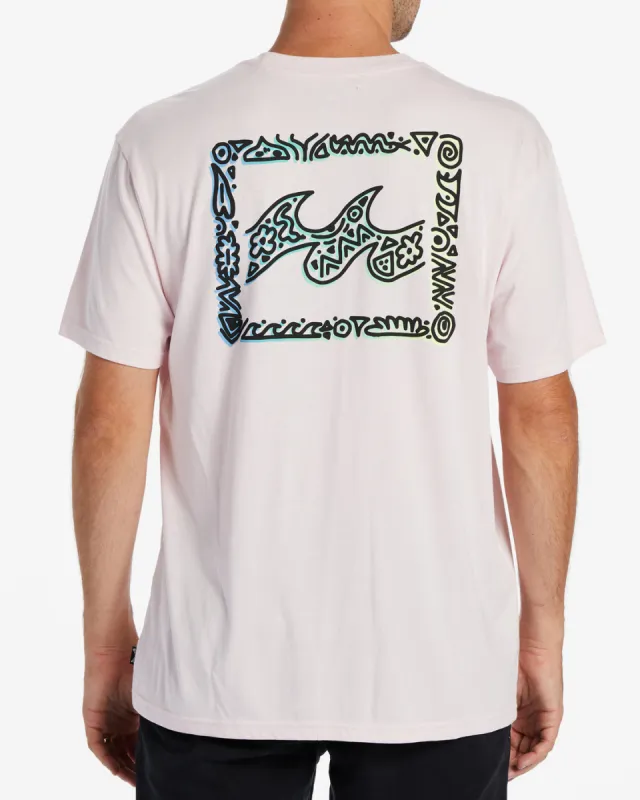 Crayon Wave T-Shirt - Pastel sold by Billabong