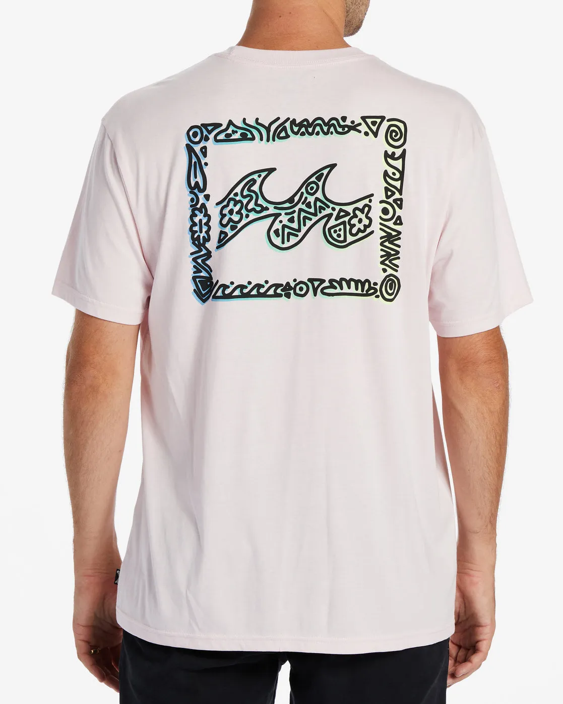 Crayon Wave T-Shirt - Pastel sold by Billabong