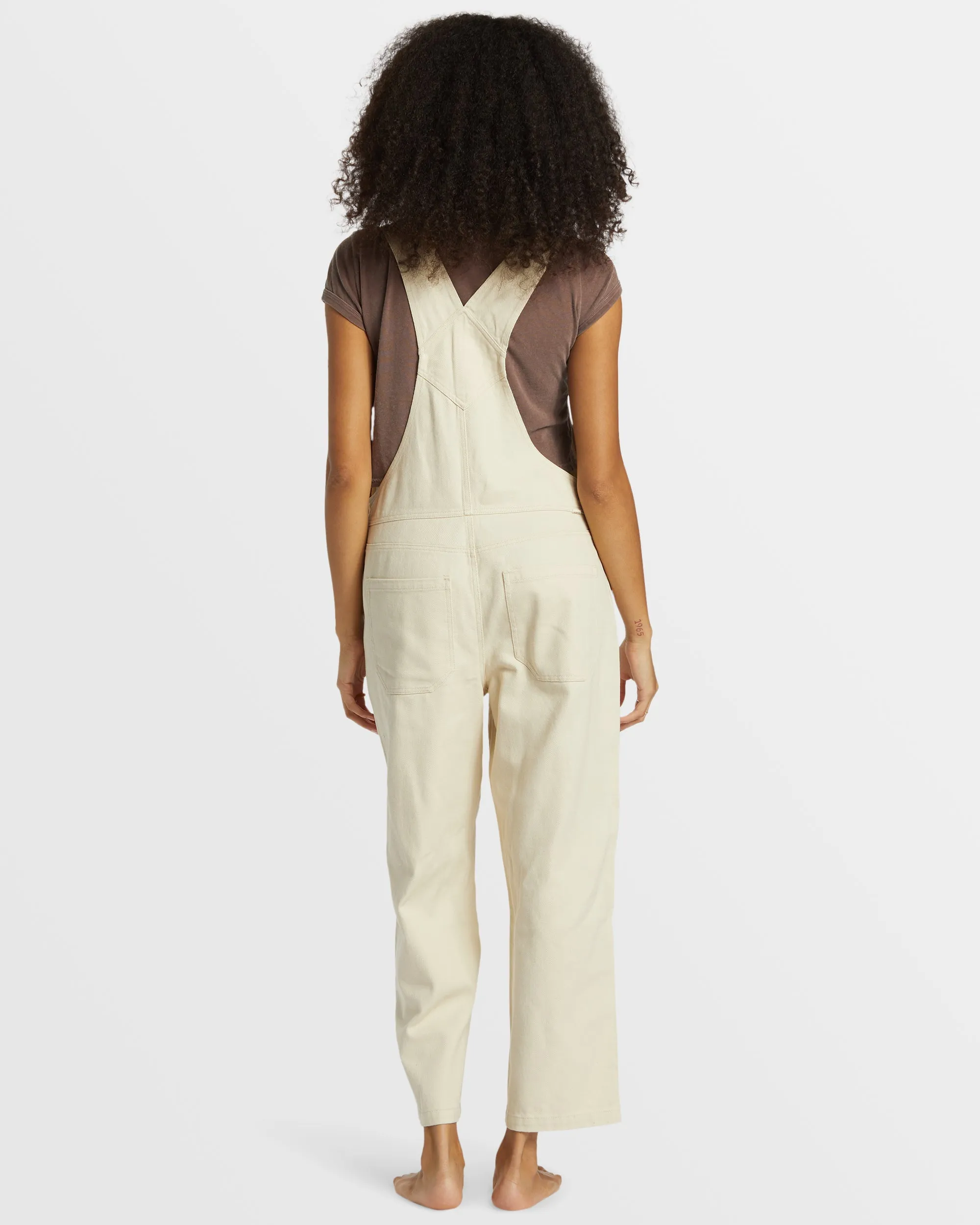 Sand Canyon Denim Overalls - White Cap sold by Billabong product image thumbnail 2
