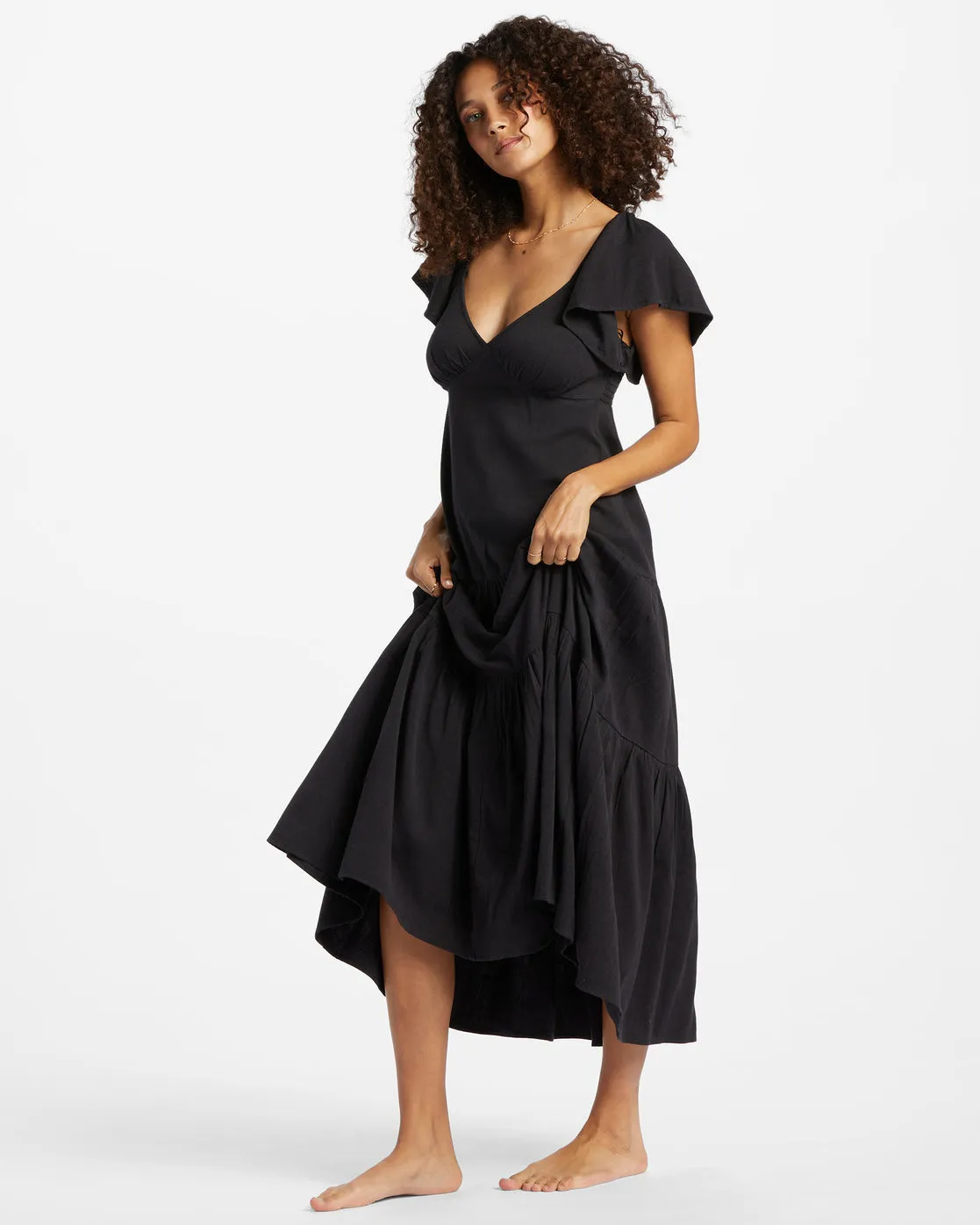 Last Light Dress - Black Pebble sold by Billabong product image thumbnail 3