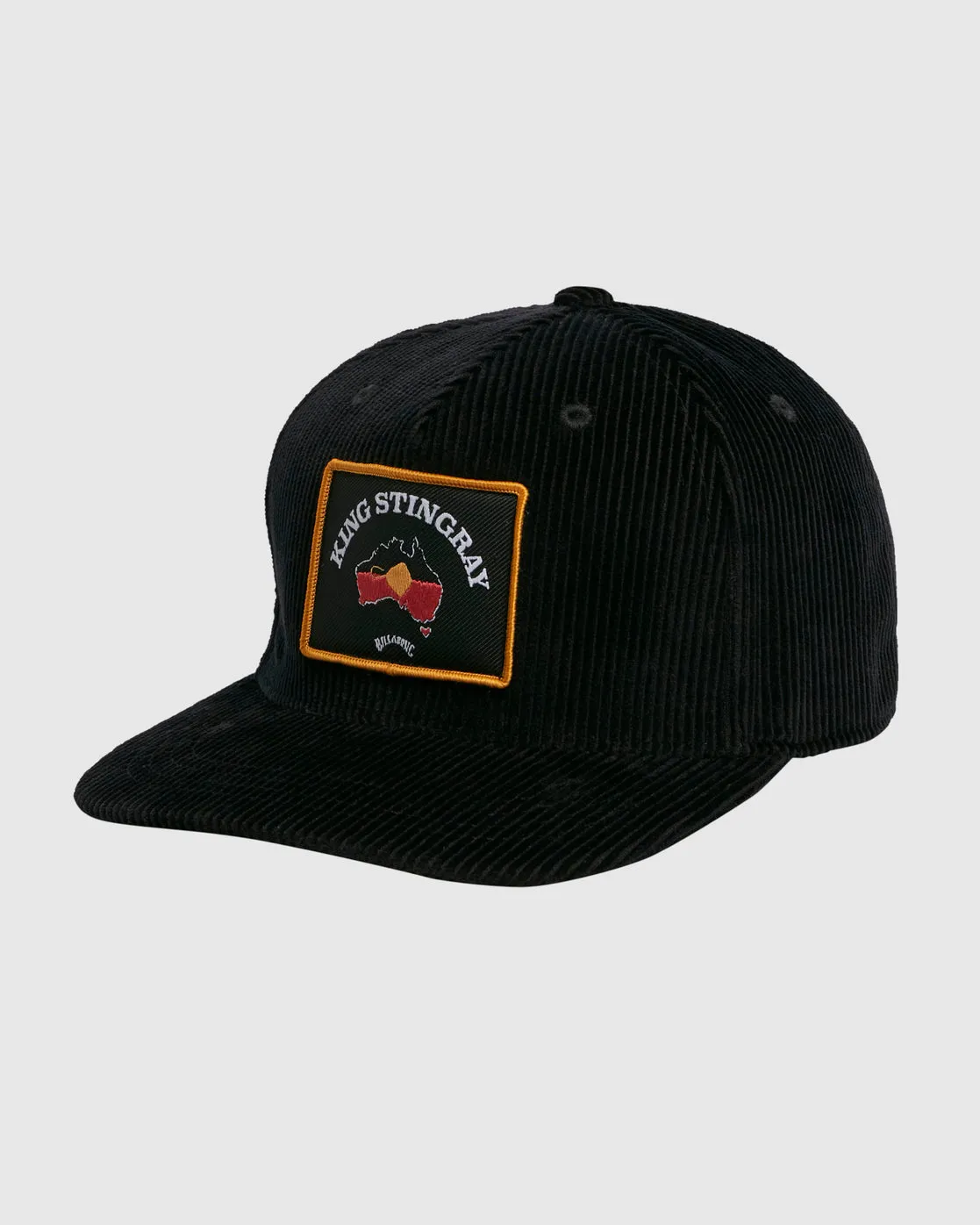 King Corduroy Snapback Hat - Black sold by Billabong