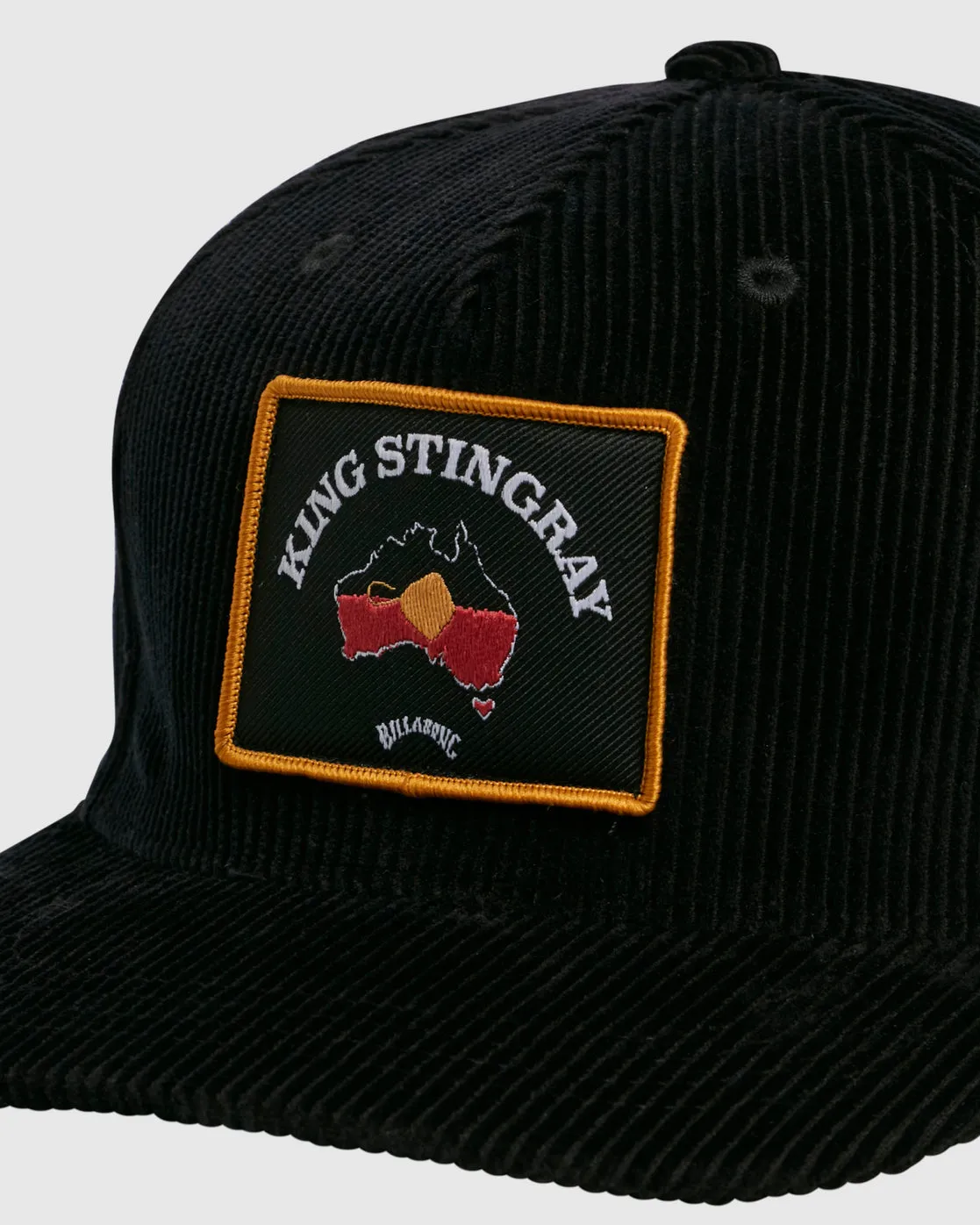 King Corduroy Snapback Hat - Black sold by Billabong product image thumbnail 5