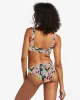 Dont Trip Ava Reversible Triangle Bikini Top - Black Pebble sold by Billabong