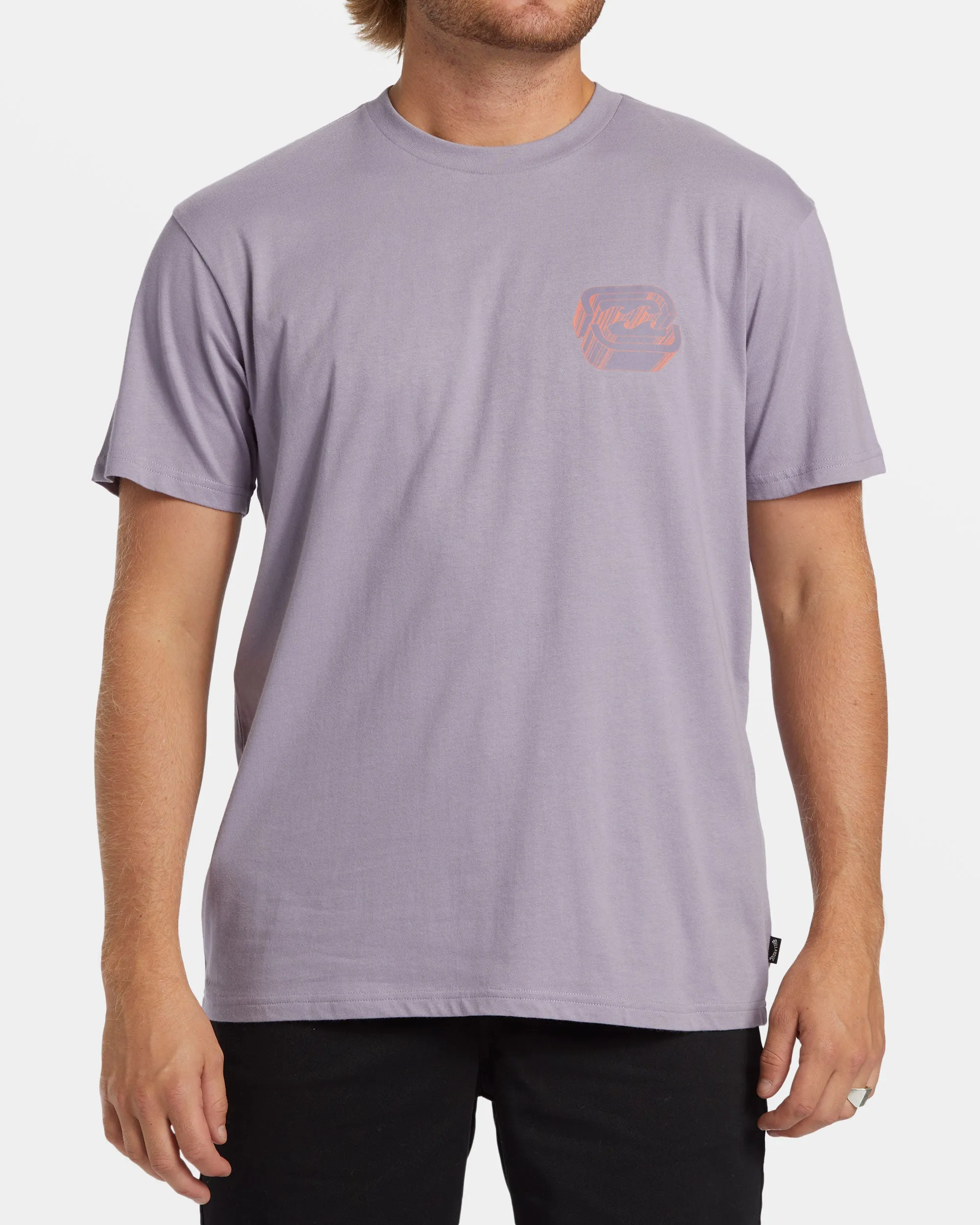 Crayon Wave T-Shirt - Purple Ash sold by Billabong product image thumbnail 3