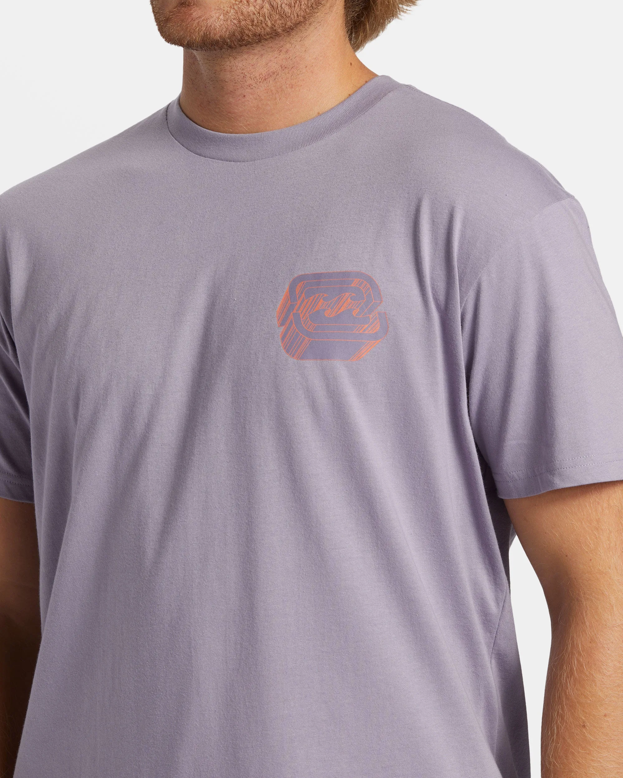 Crayon Wave T-Shirt - Purple Ash sold by Billabong product image thumbnail 5