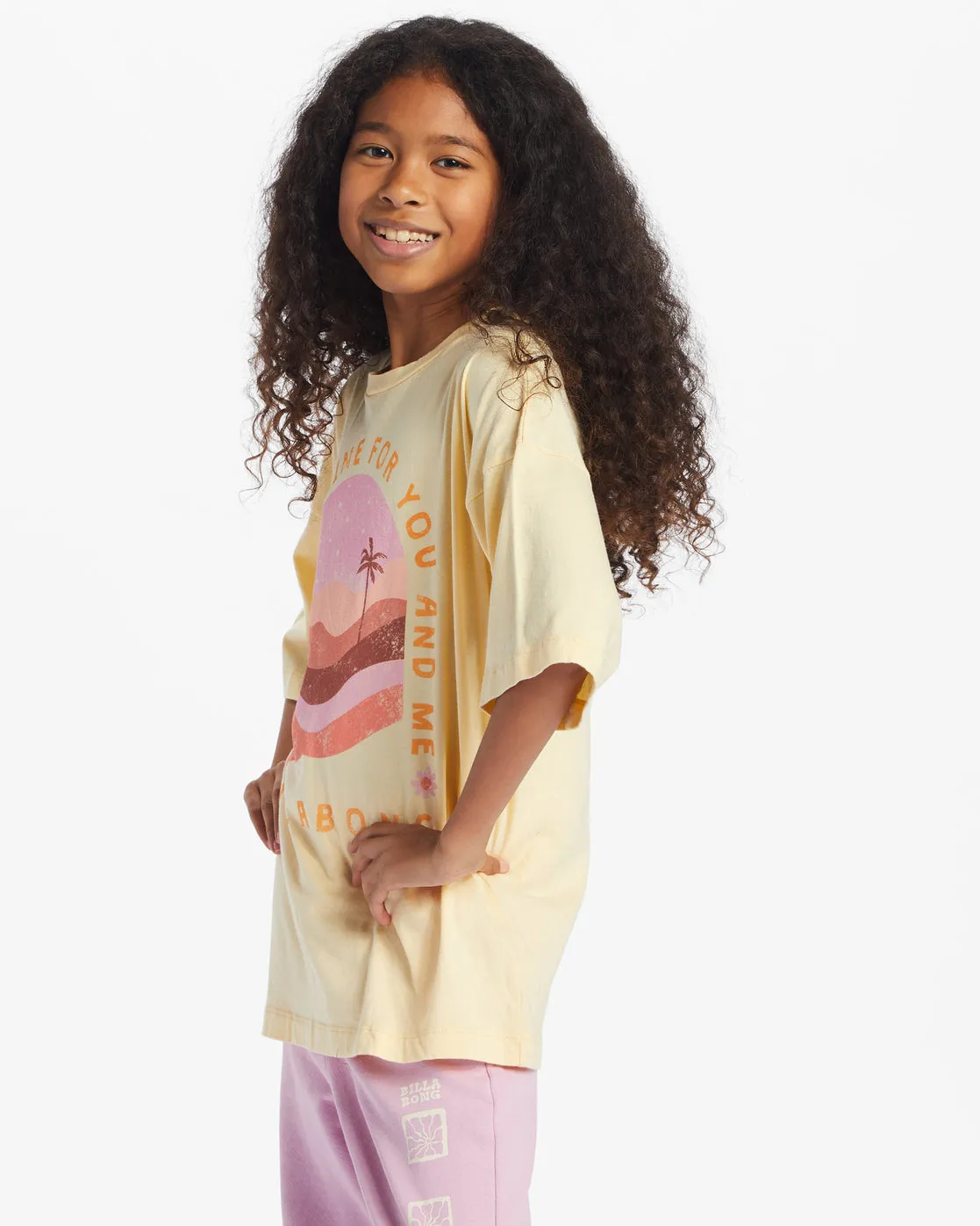Girls Golden Hour T-Shirt - Buttermilk sold by Billabong product image thumbnail 2
