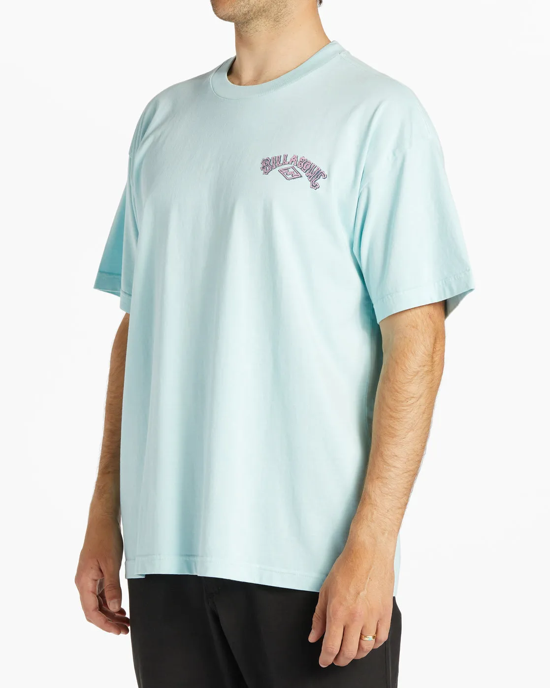 Arch Wave OG Short Sleeve Wave Washed T-Shirt - Coastal Blue sold by Billabong product image thumbnail 5