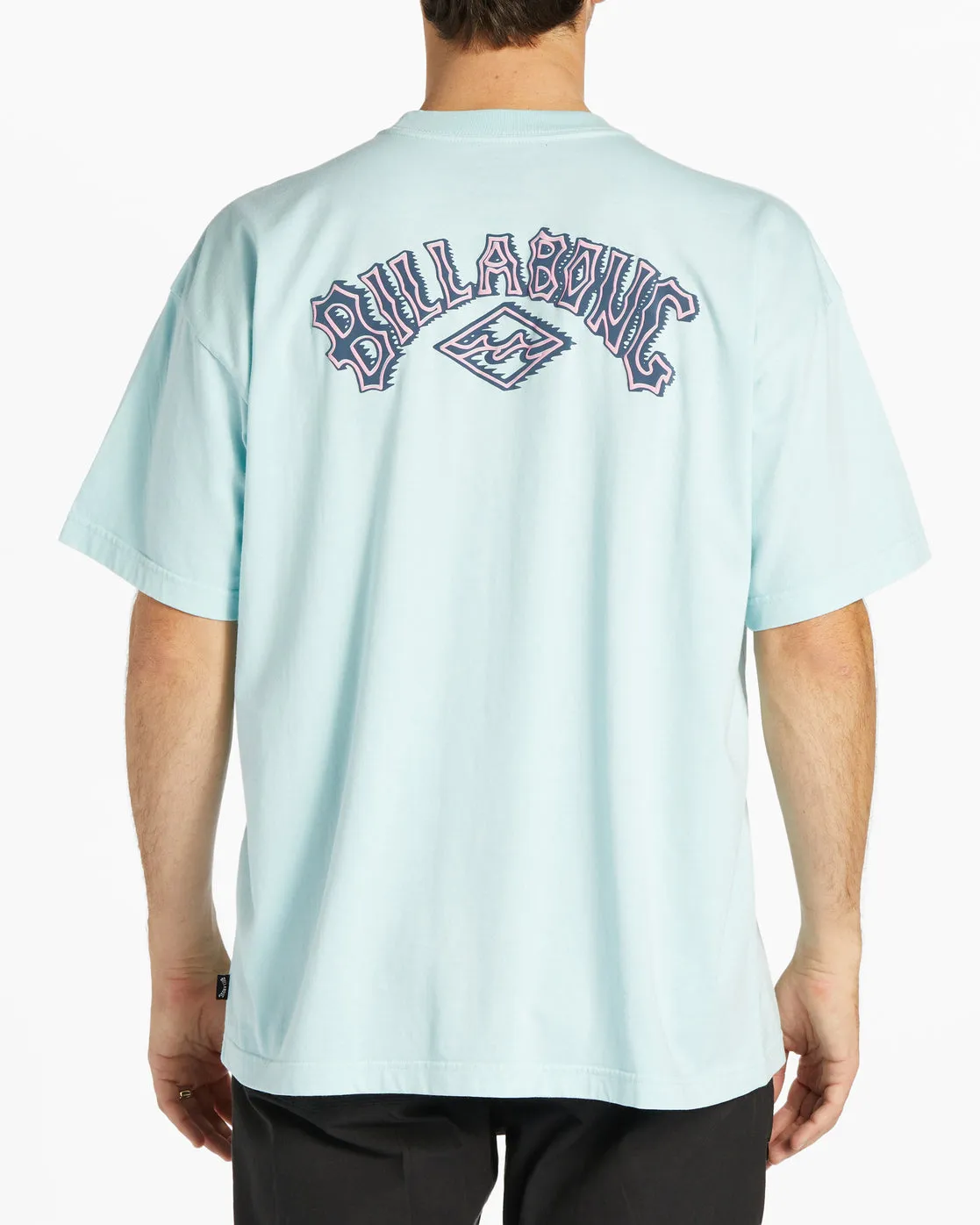 Arch Wave OG Short Sleeve Wave Washed T-Shirt - Coastal Blue sold by Billabong
