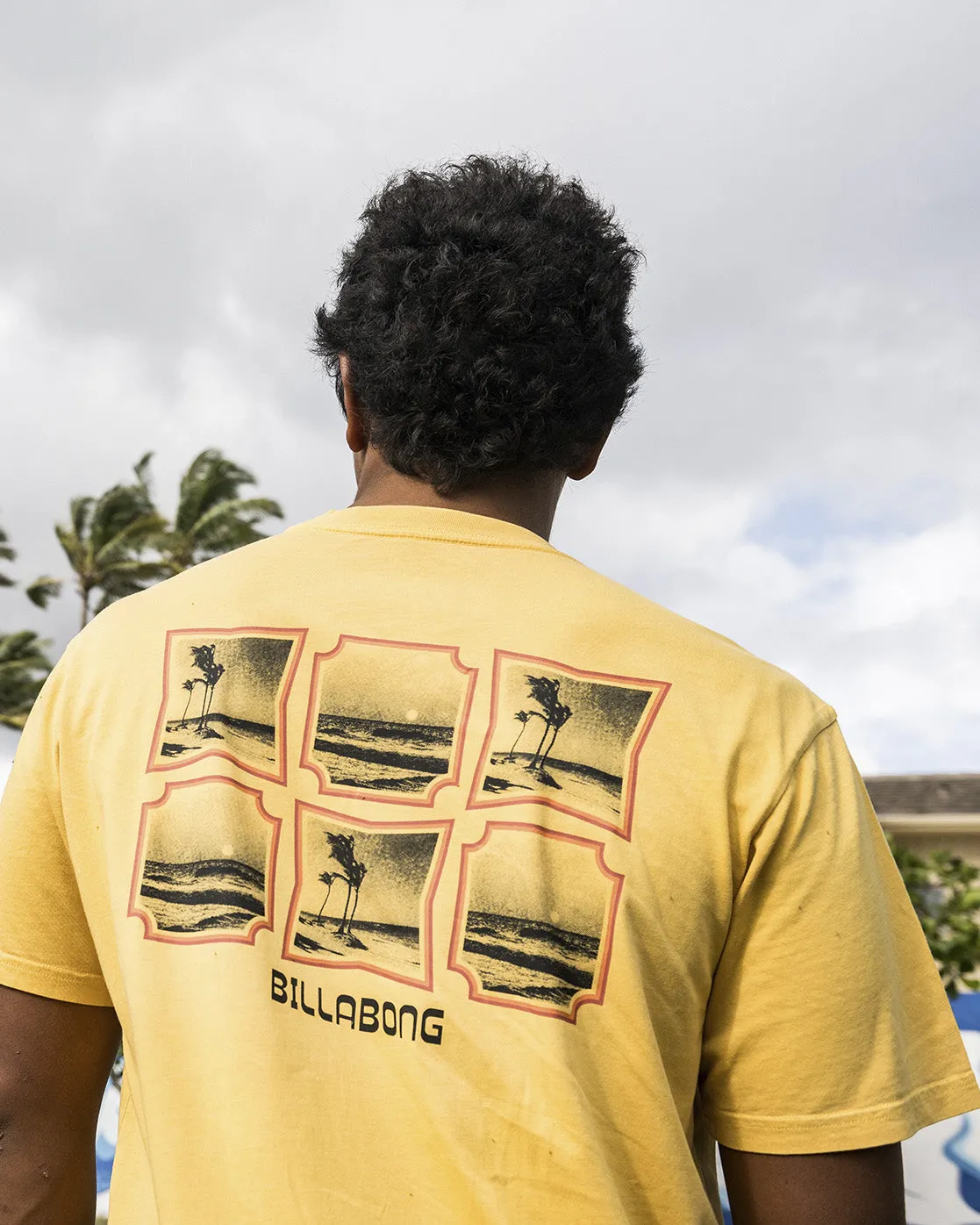 Reflections Short Sleeve Wave Washed T-Shirt - Citrus sold by Billabong